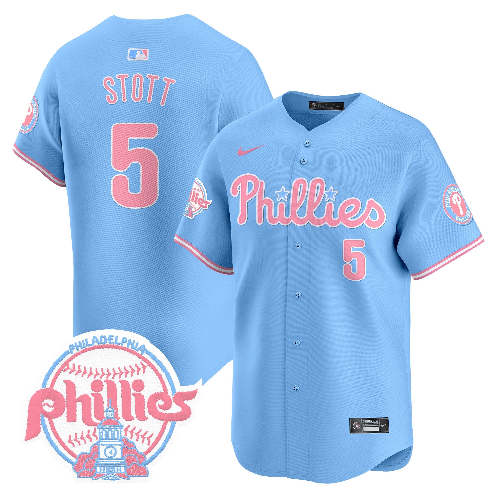 Unisex Bubblegum Pink Vapor Premier Limited Jersey V2