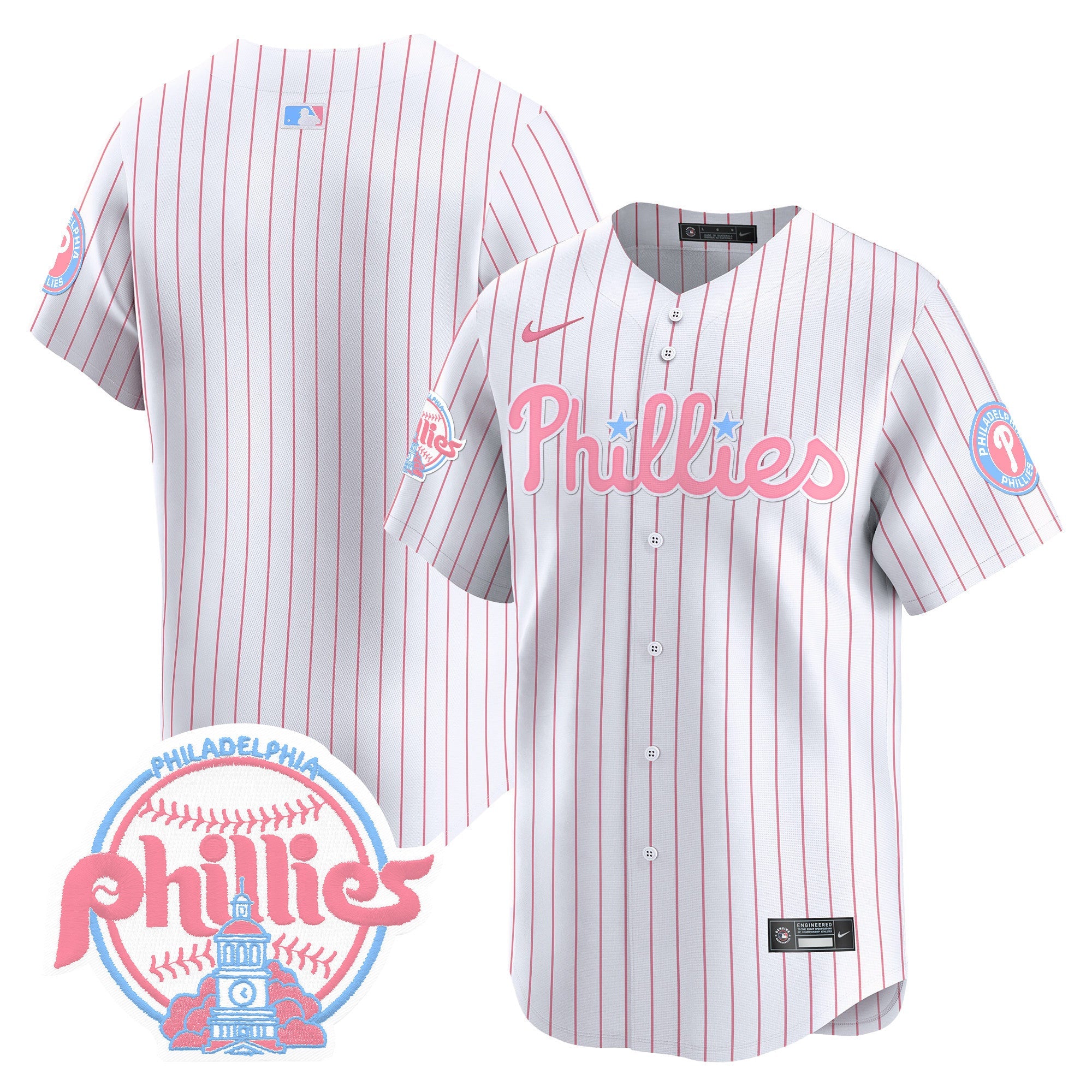 Unisex Bubblegum Pink Vapor Premier Limited Jersey V2