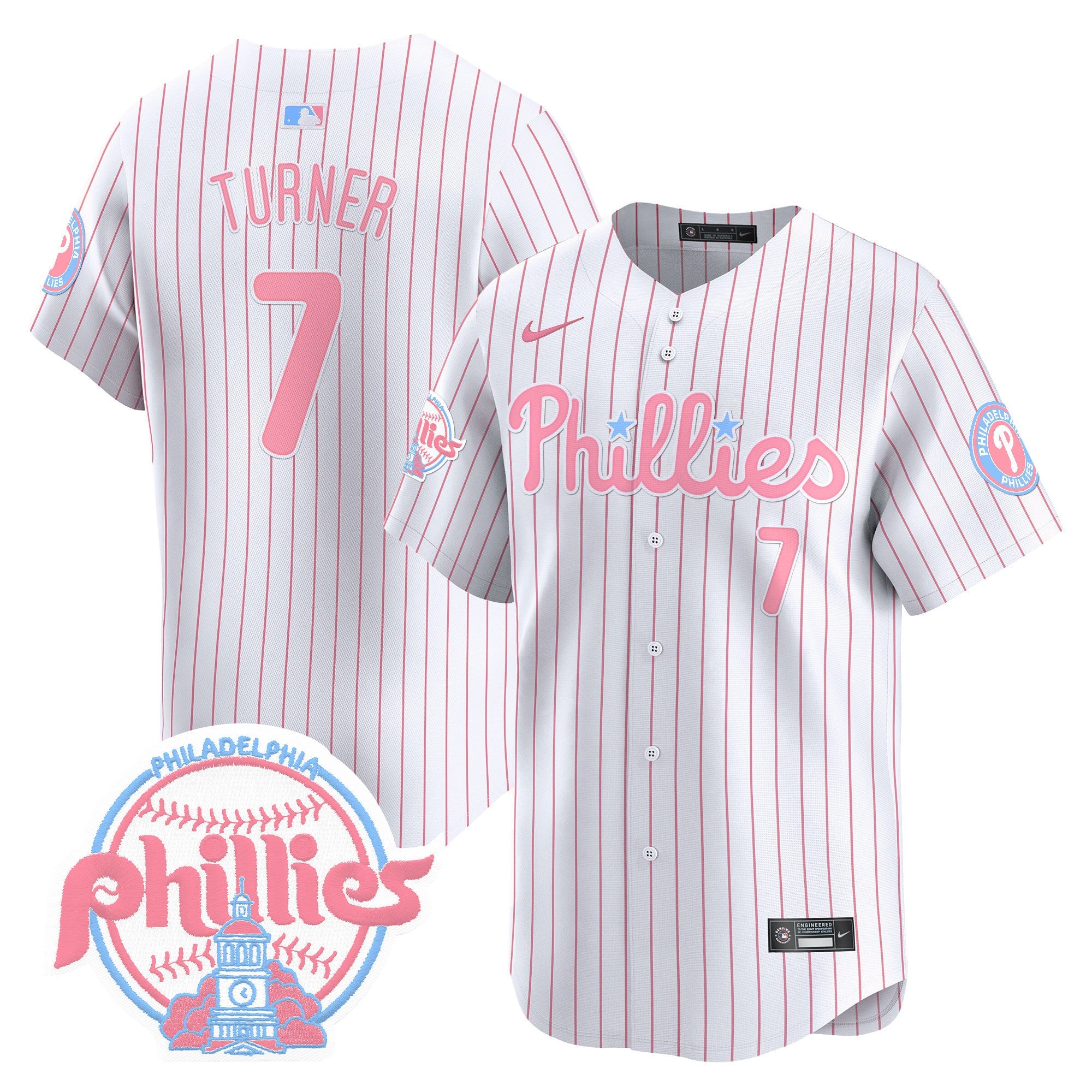 Unisex Bubblegum Pink Vapor Premier Limited Jersey V2