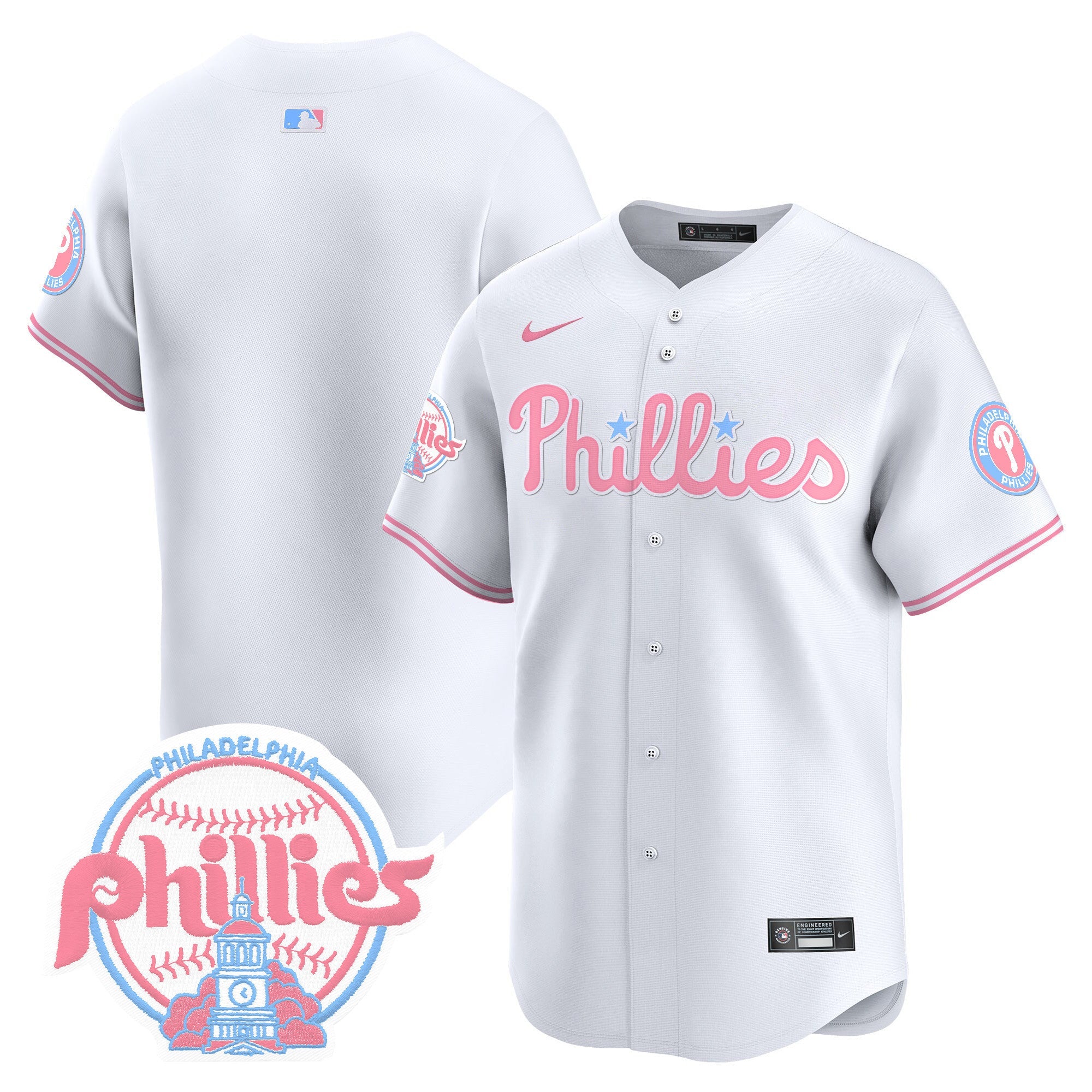 Unisex Bubblegum Pink Vapor Premier Limited Jersey V2