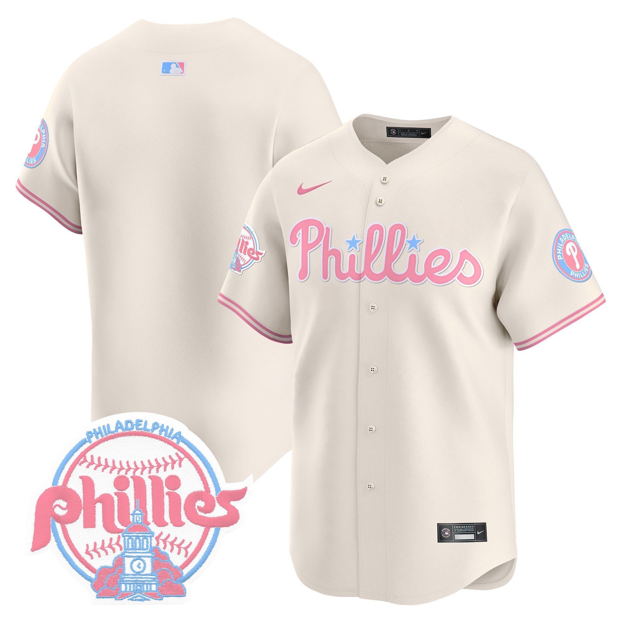 Unisex Bubblegum Pink Vapor Premier Limited Jersey V2