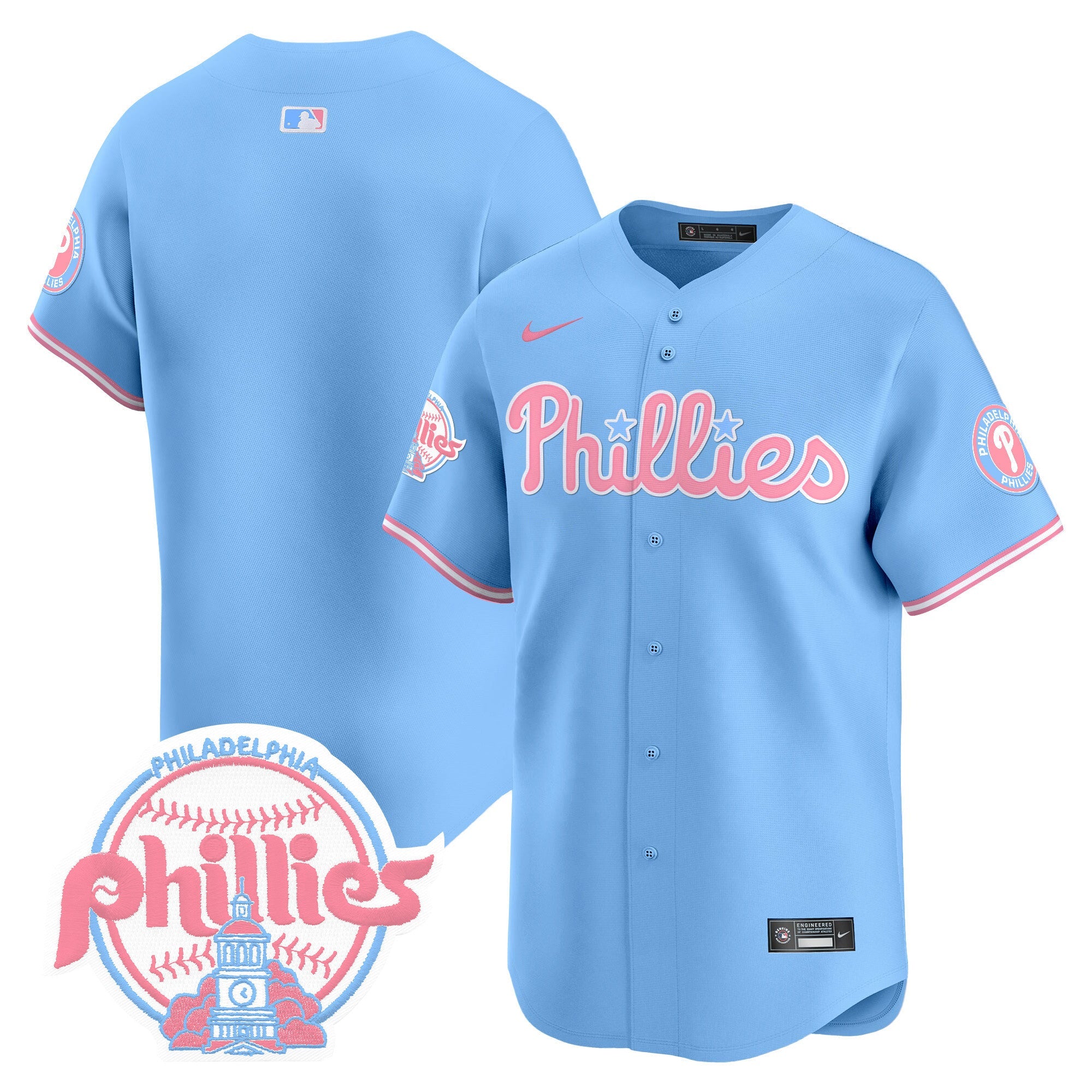 Unisex Bubblegum Pink Vapor Premier Limited Jersey V2