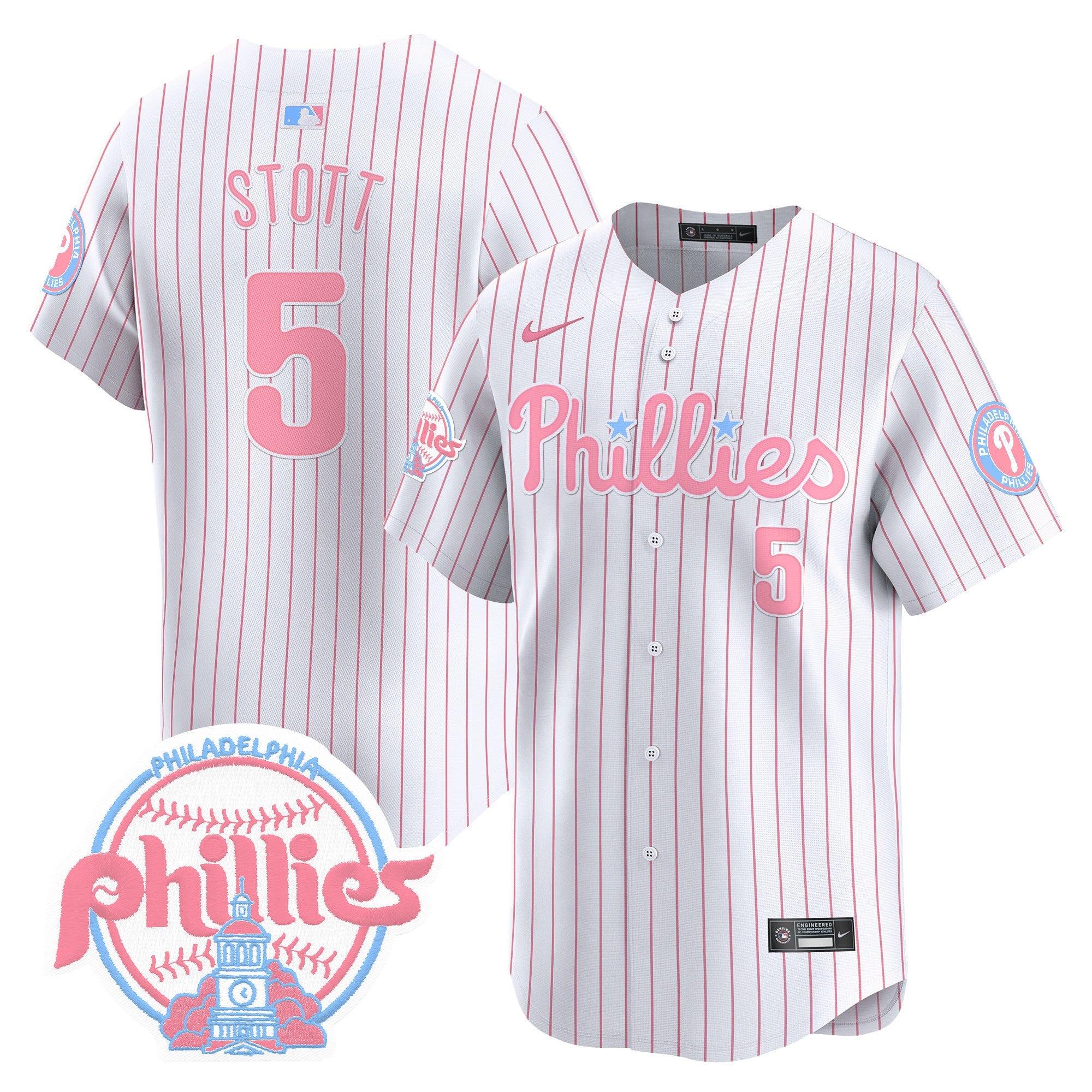 Unisex Bubblegum Pink Vapor Premier Limited Jersey V2