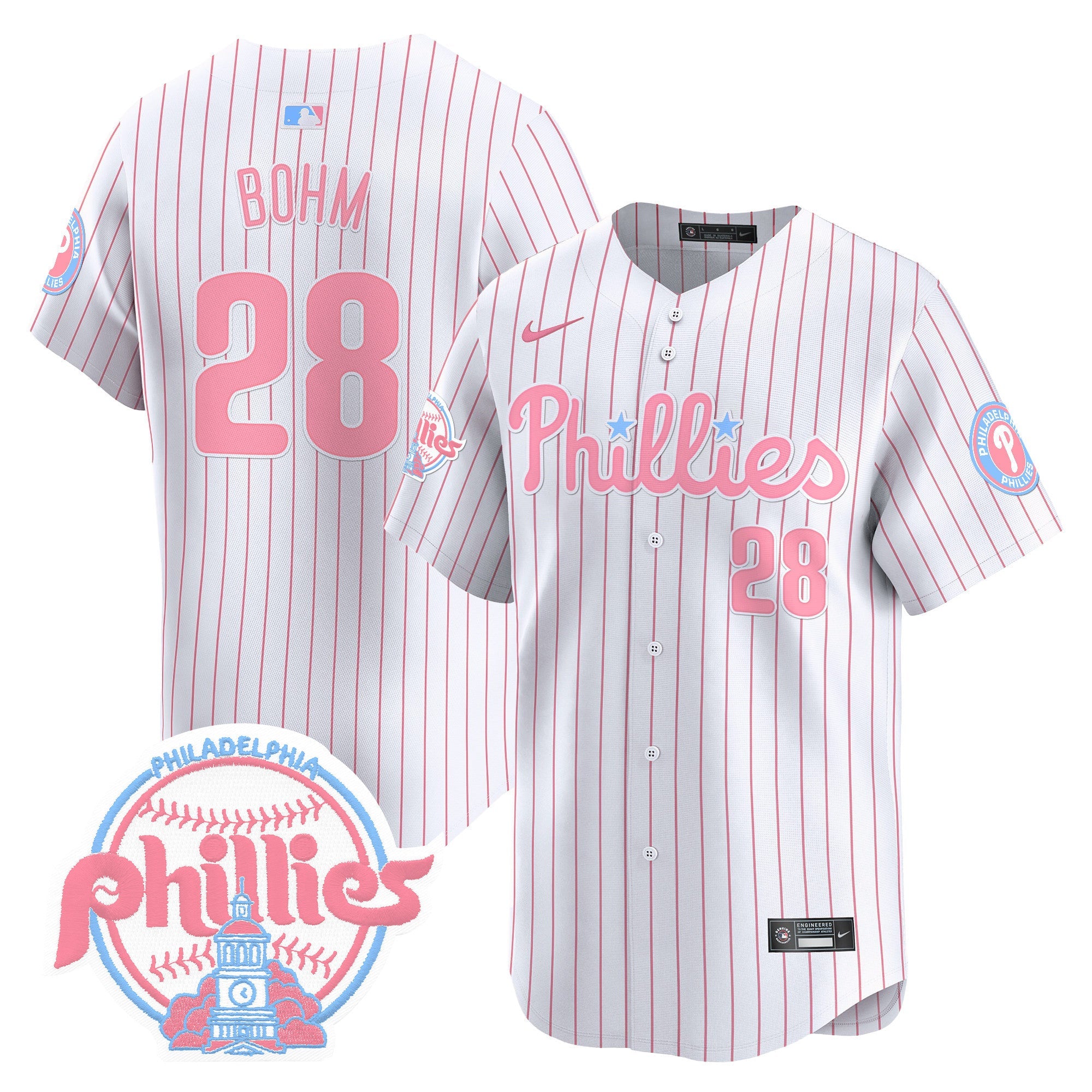 Unisex Bubblegum Pink Vapor Premier Limited Jersey V2