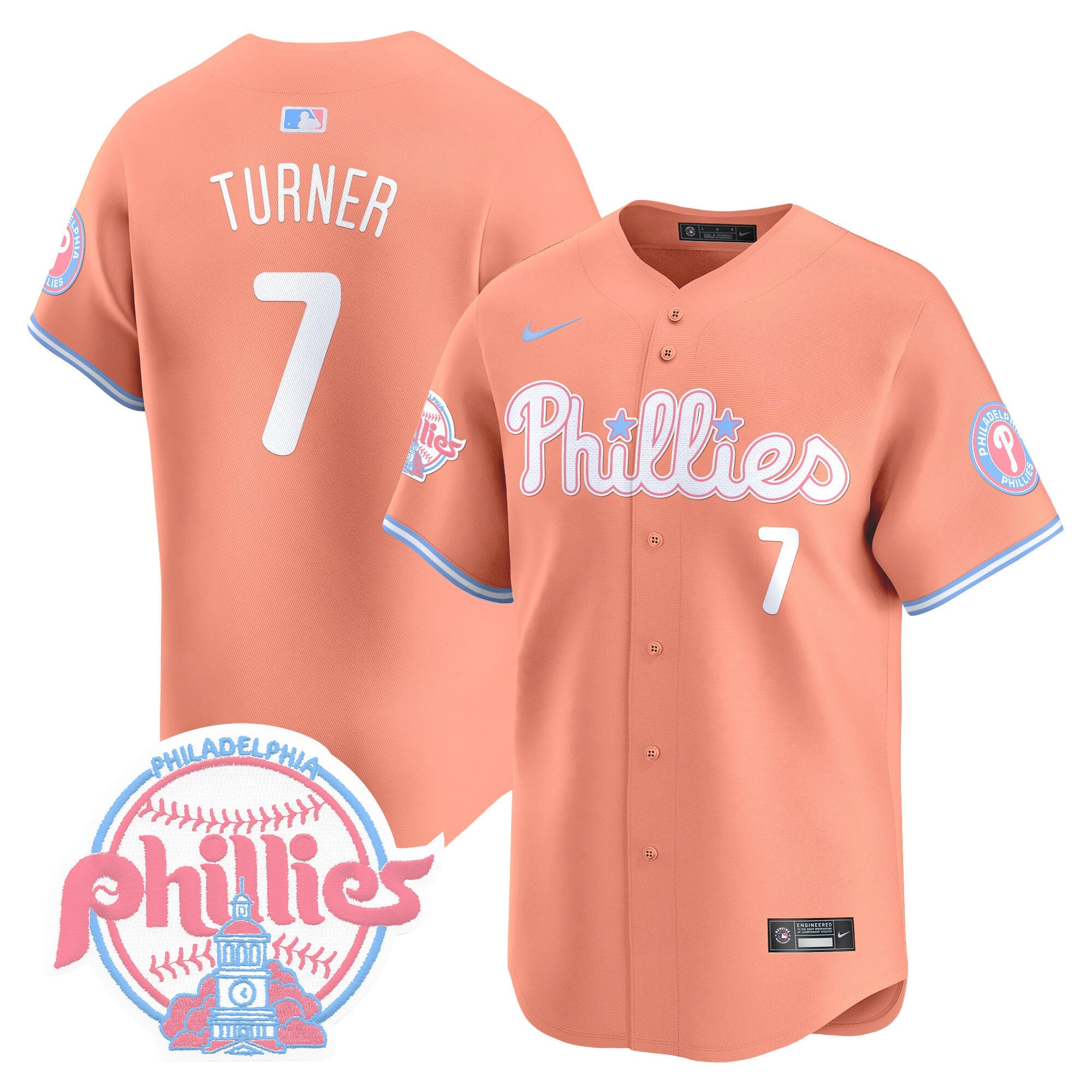 Unisex Bubblegum Pink Vapor Premier Limited Jersey V2