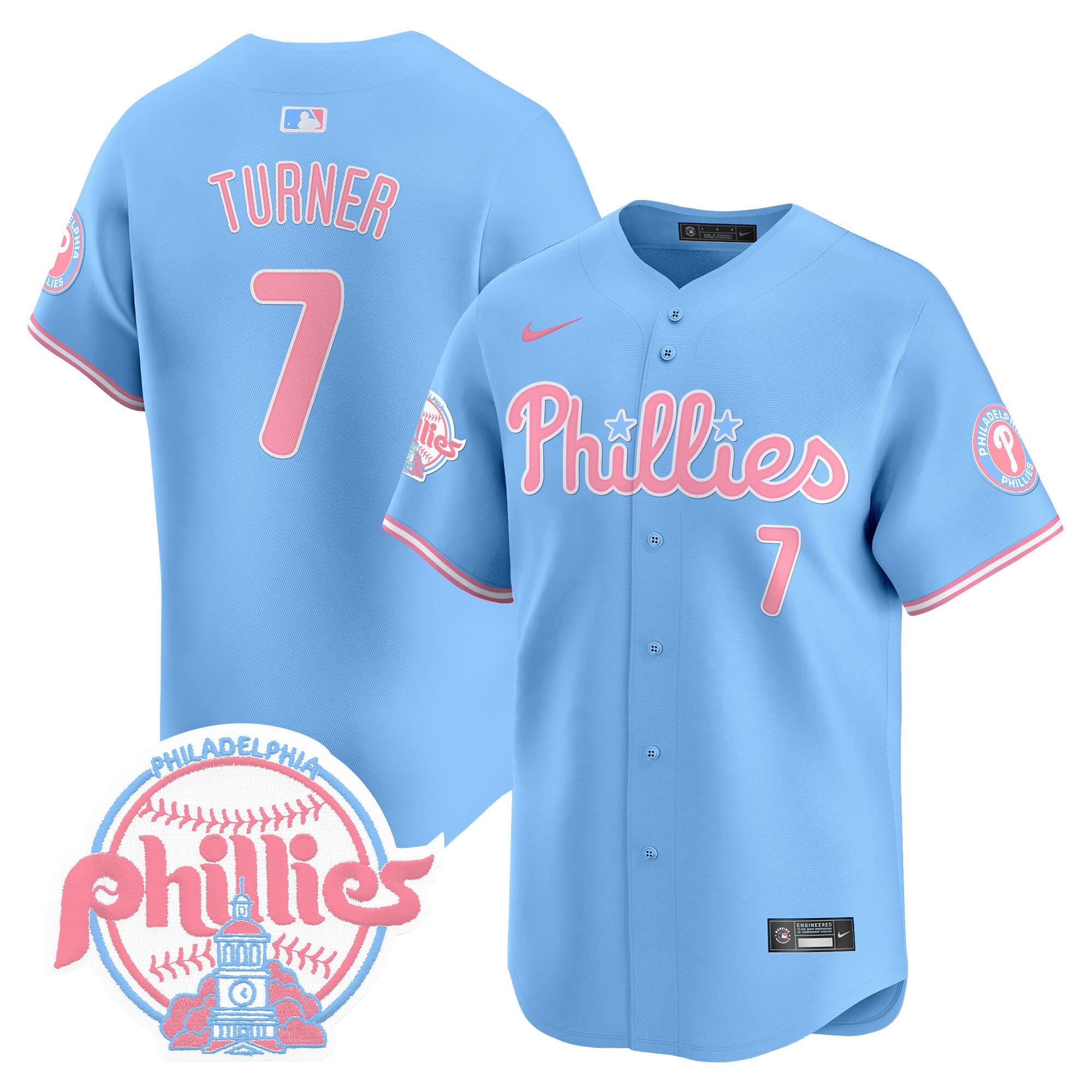 Unisex Bubblegum Pink Vapor Premier Limited Jersey V2