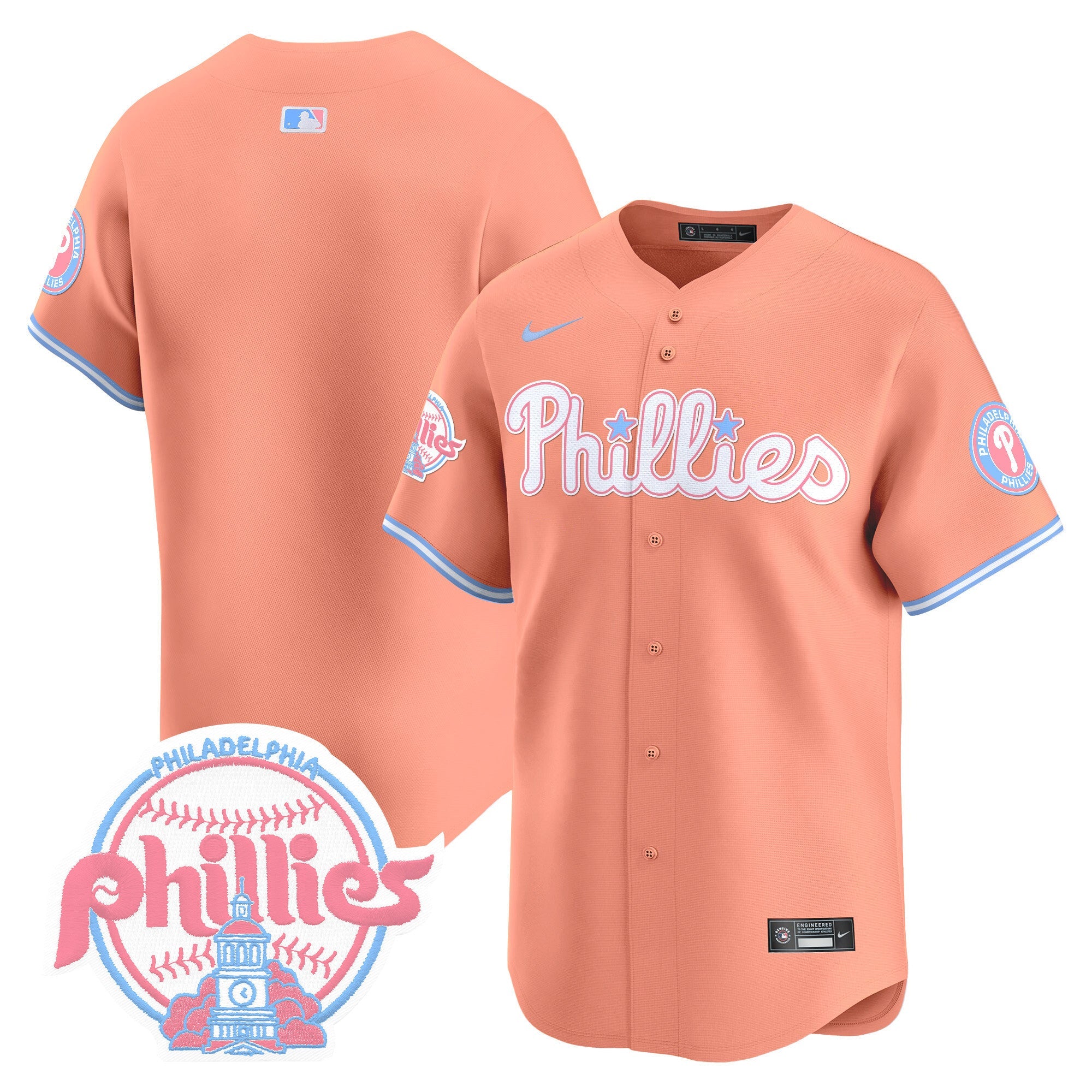 Unisex Bubblegum Pink Vapor Premier Limited Jersey V2