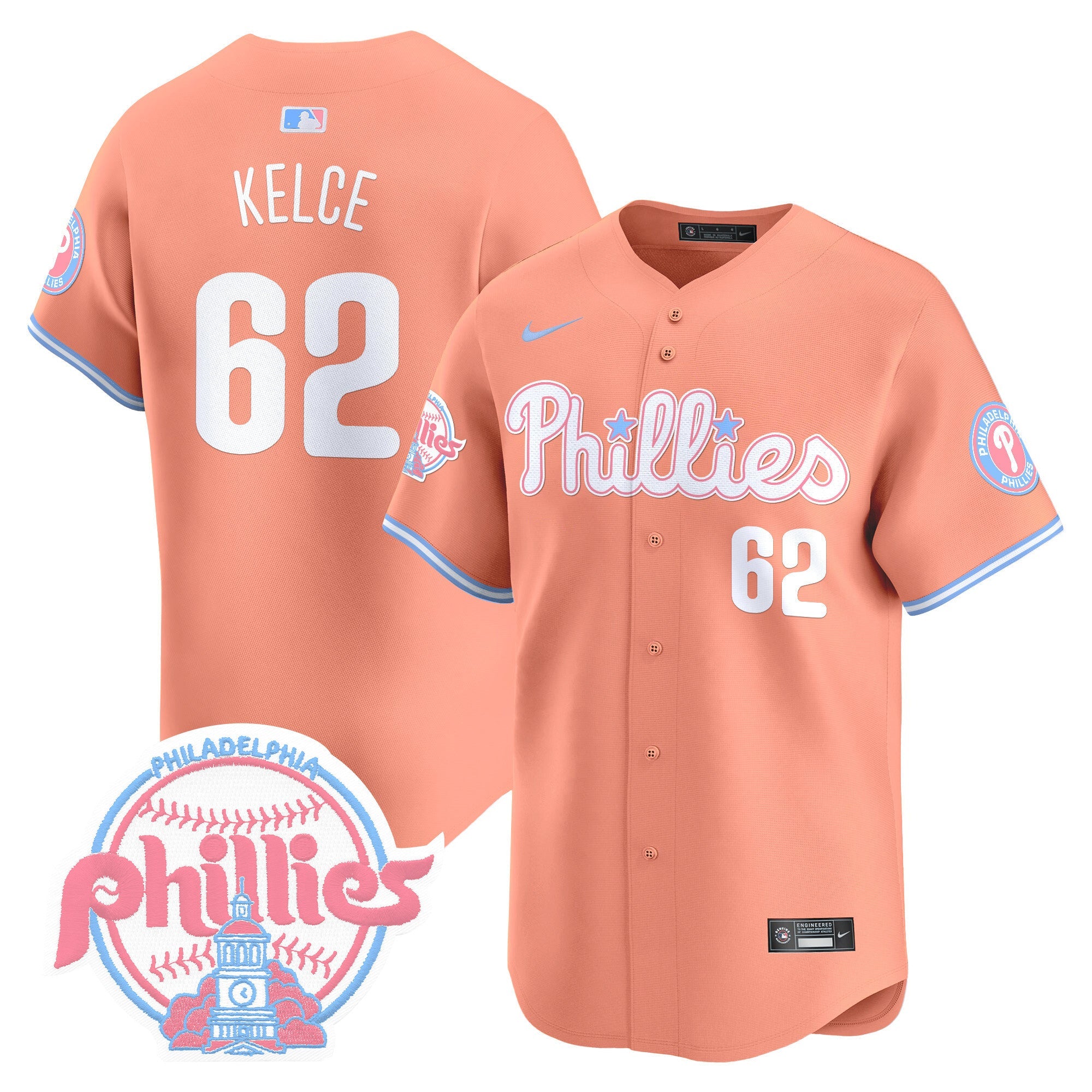 Unisex Bubblegum Pink Vapor Premier Limited Jersey V2