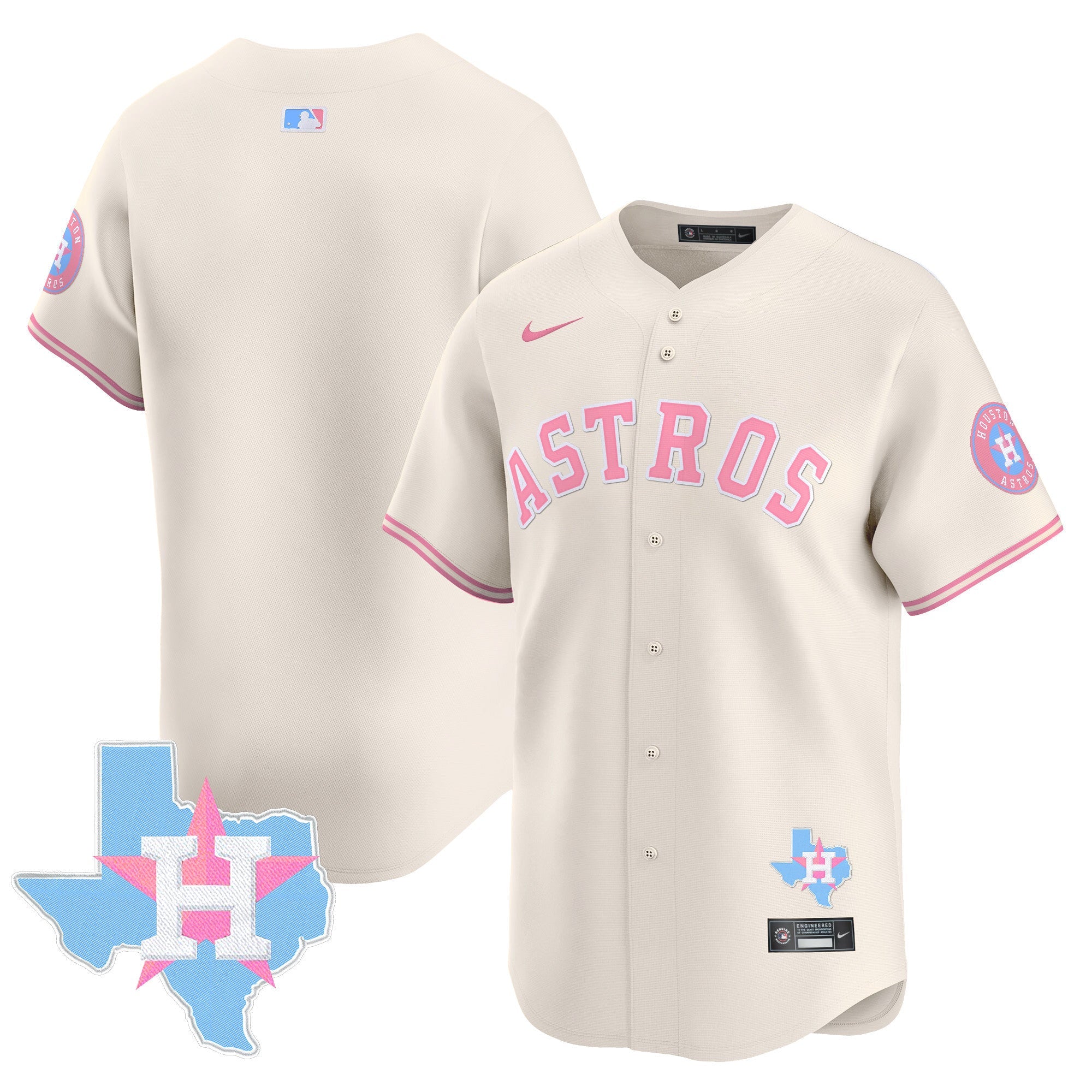 Unisex Bubblegum Pink Vapor Premier Limited Jersey