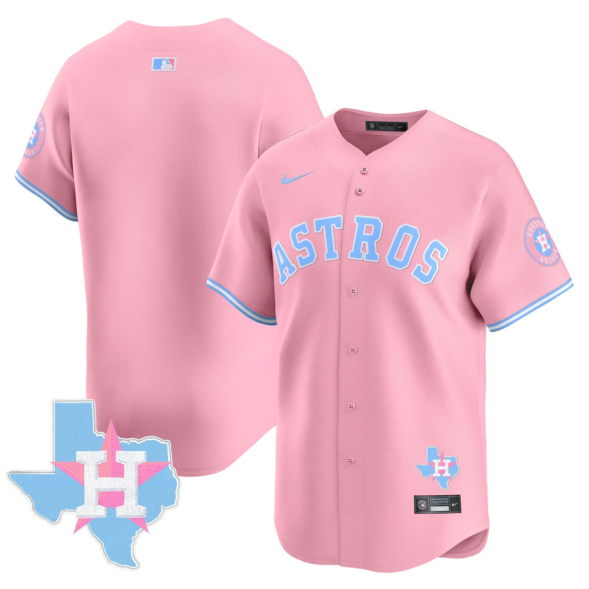 Unisex Bubblegum Pink Vapor Premier Limited Jersey