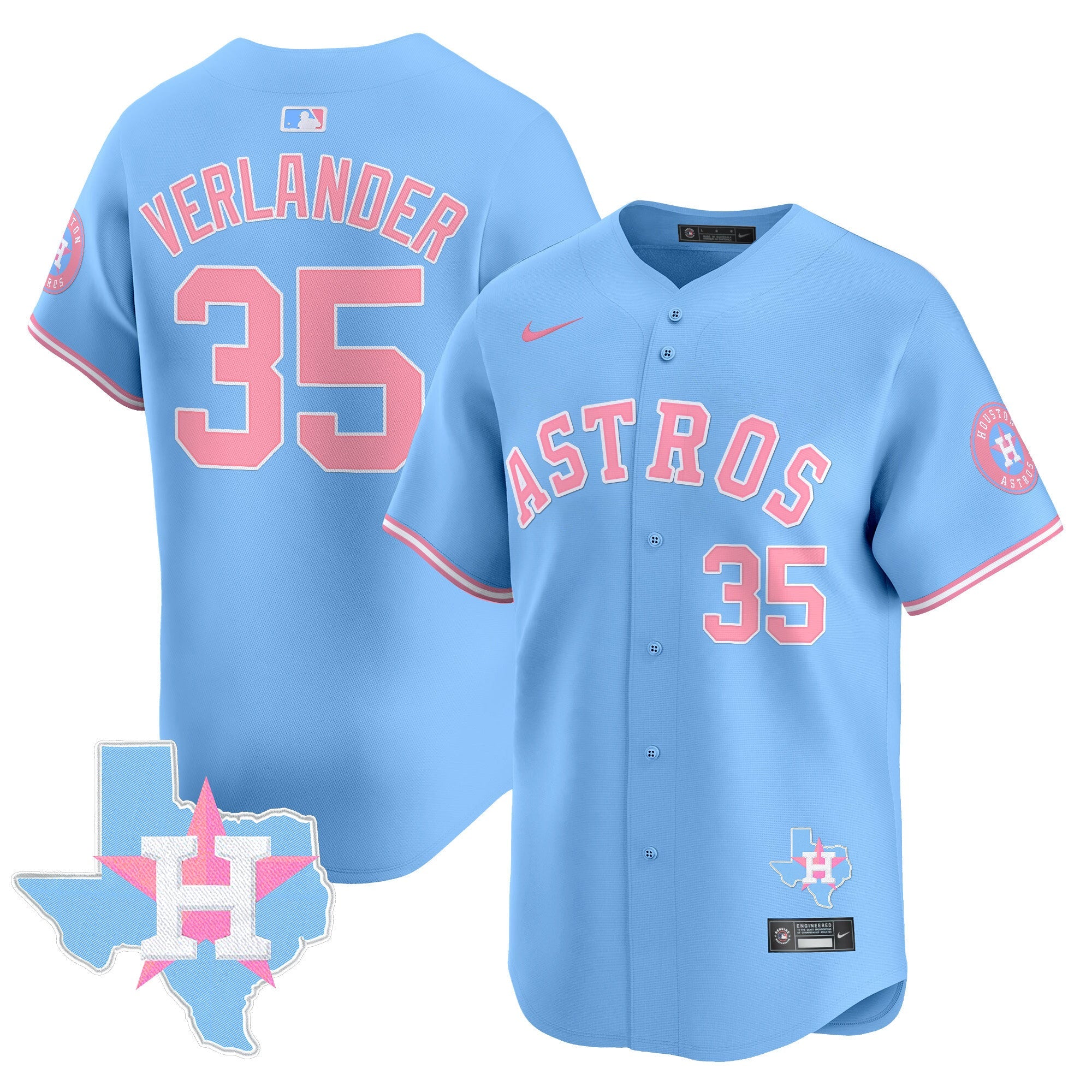 Unisex Bubblegum Pink Vapor Premier Limited Jersey