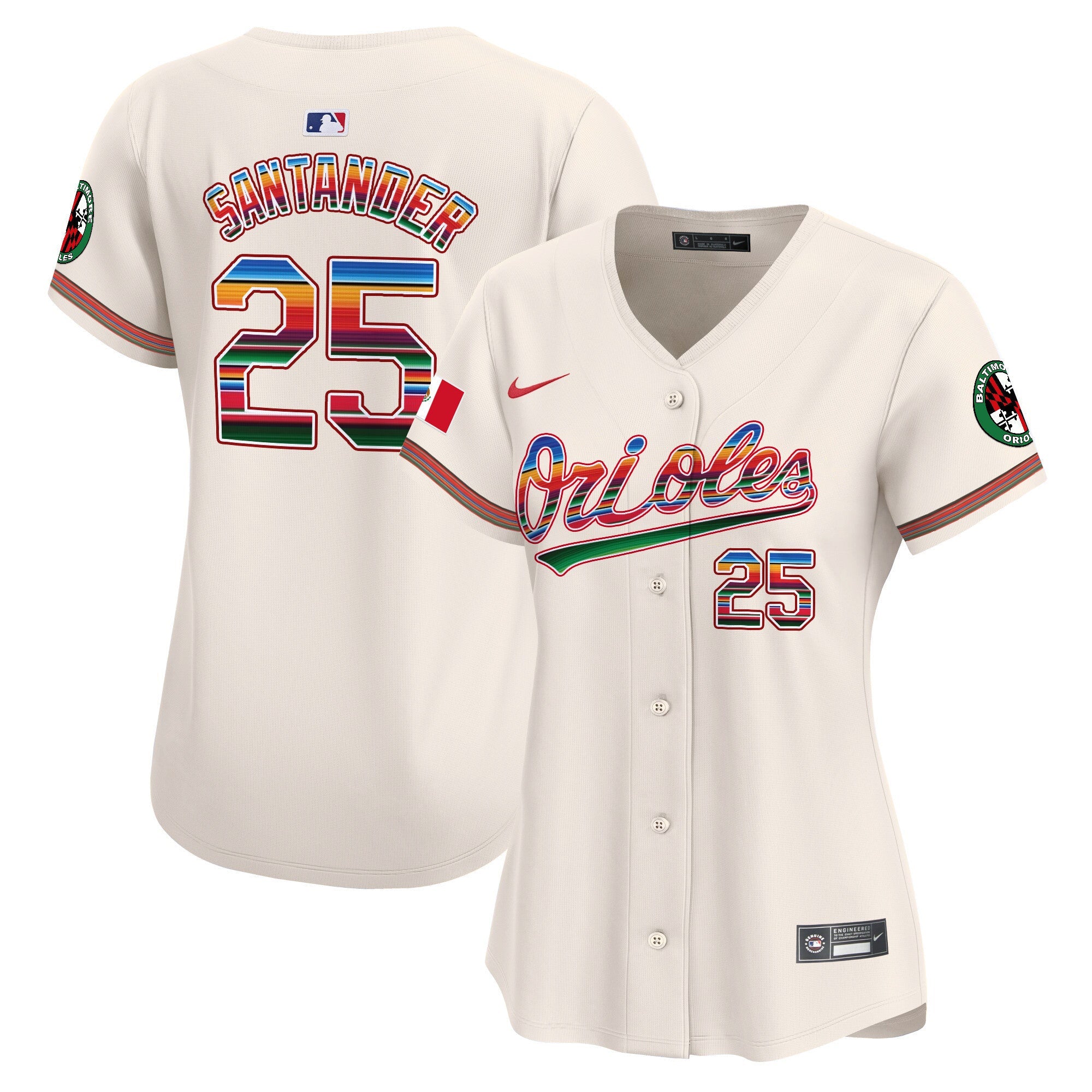 Women’s Baltimore Mexico Vapor Premier Limited Jersey