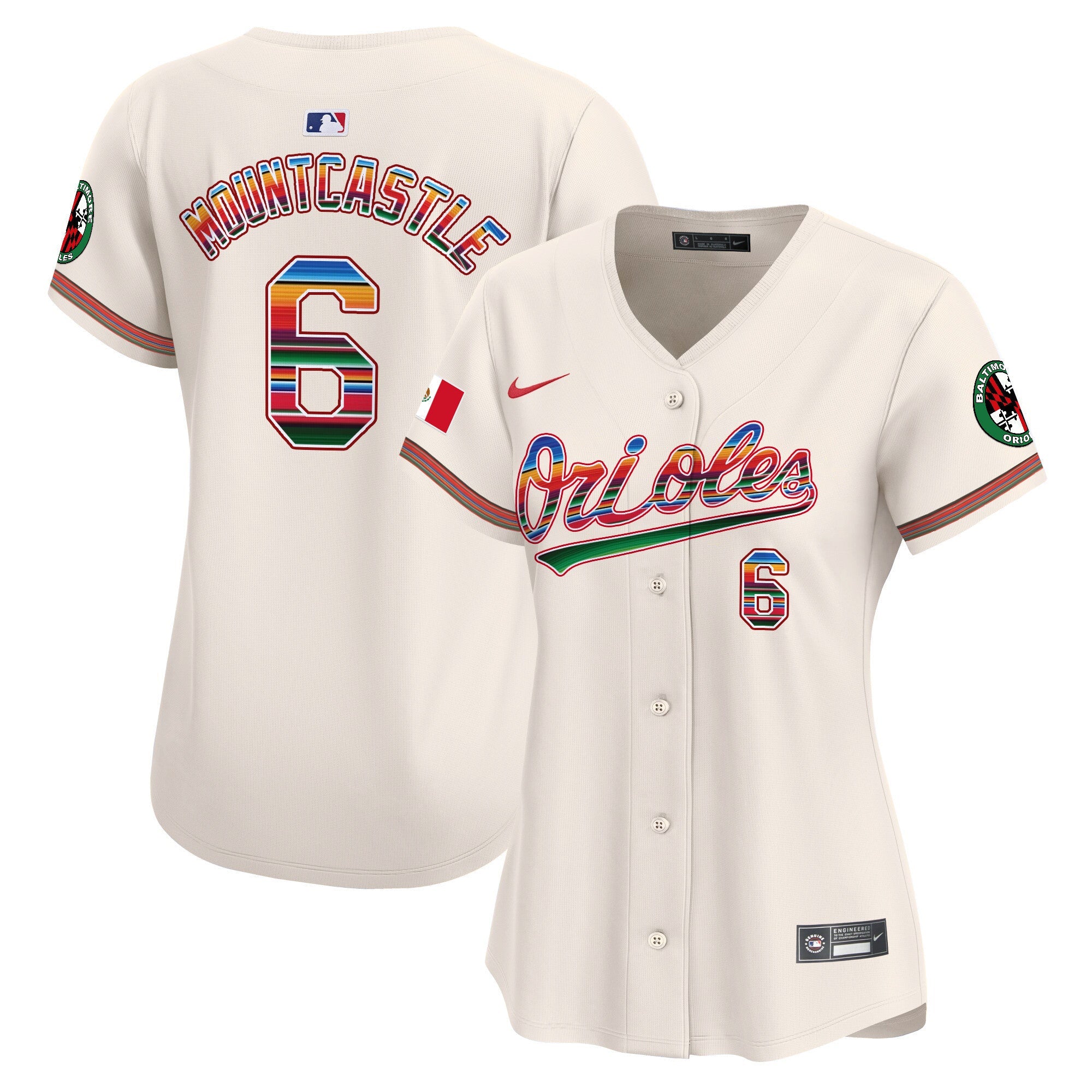 Women’s Baltimore Mexico Vapor Premier Limited Jersey