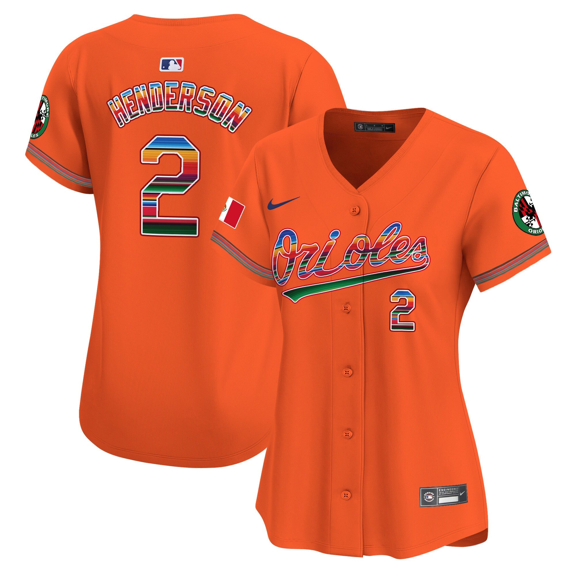 Women’s Baltimore Mexico Vapor Premier Limited Jersey