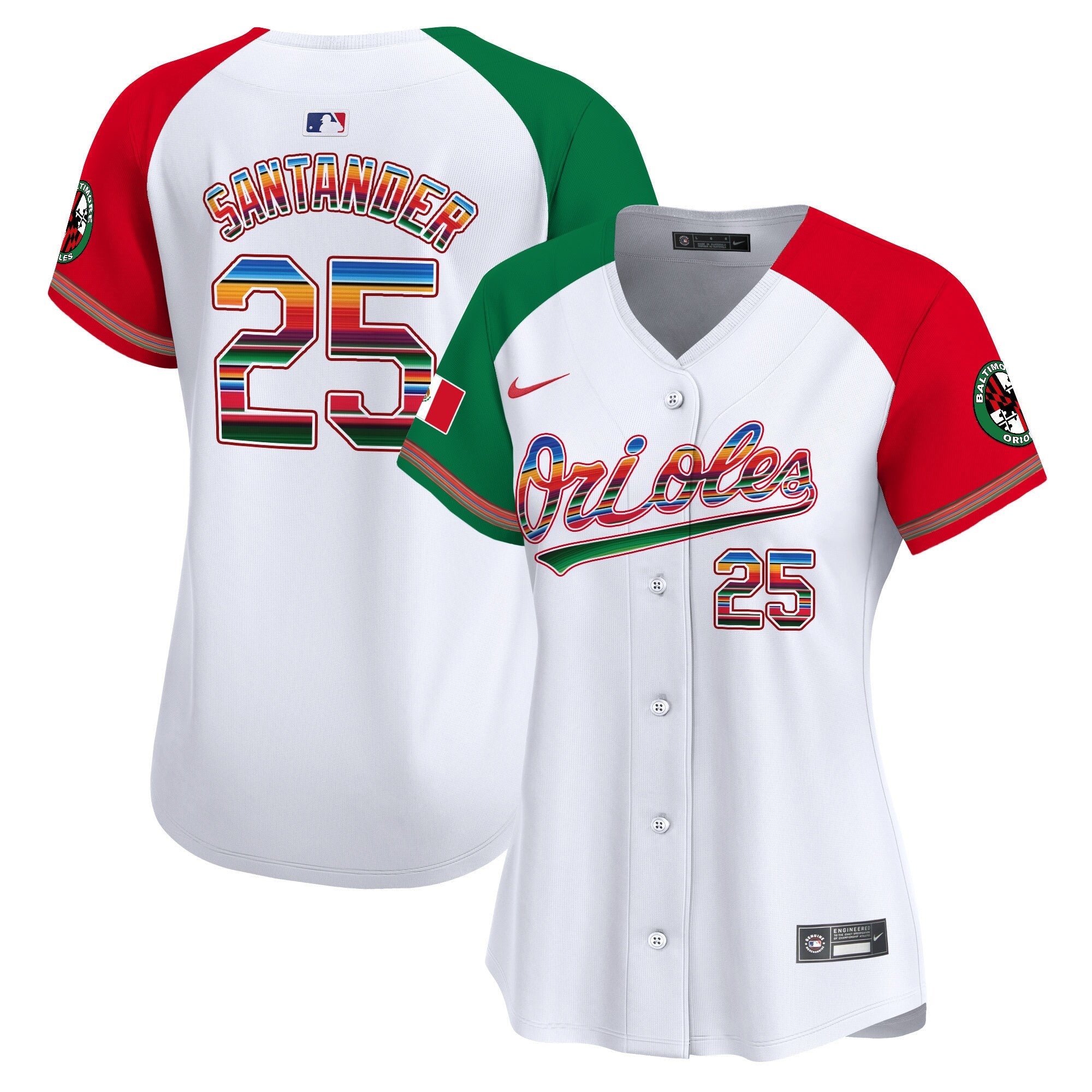 Women’s Baltimore Mexico Vapor Premier Limited Jersey