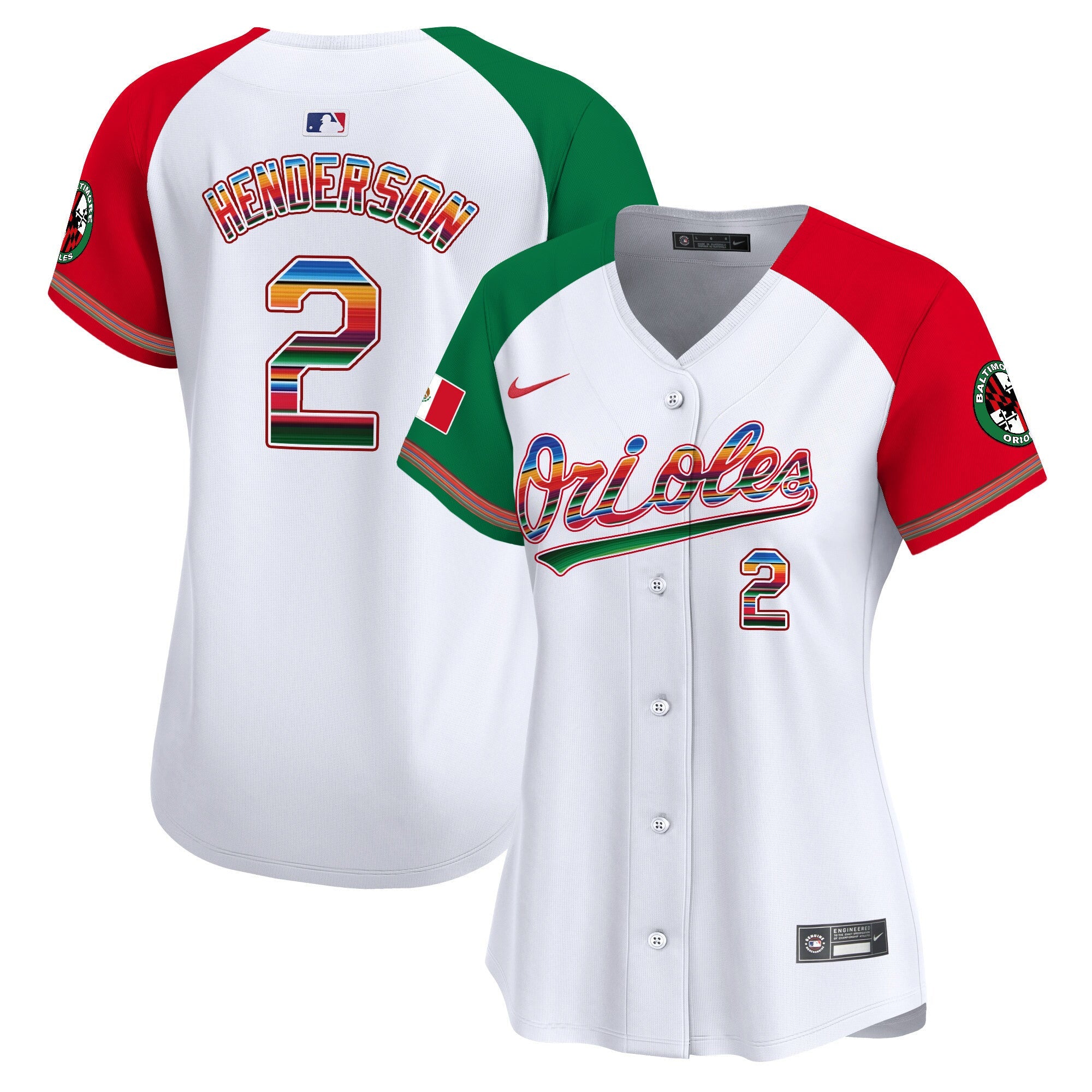 Women’s Baltimore Mexico Vapor Premier Limited Jersey