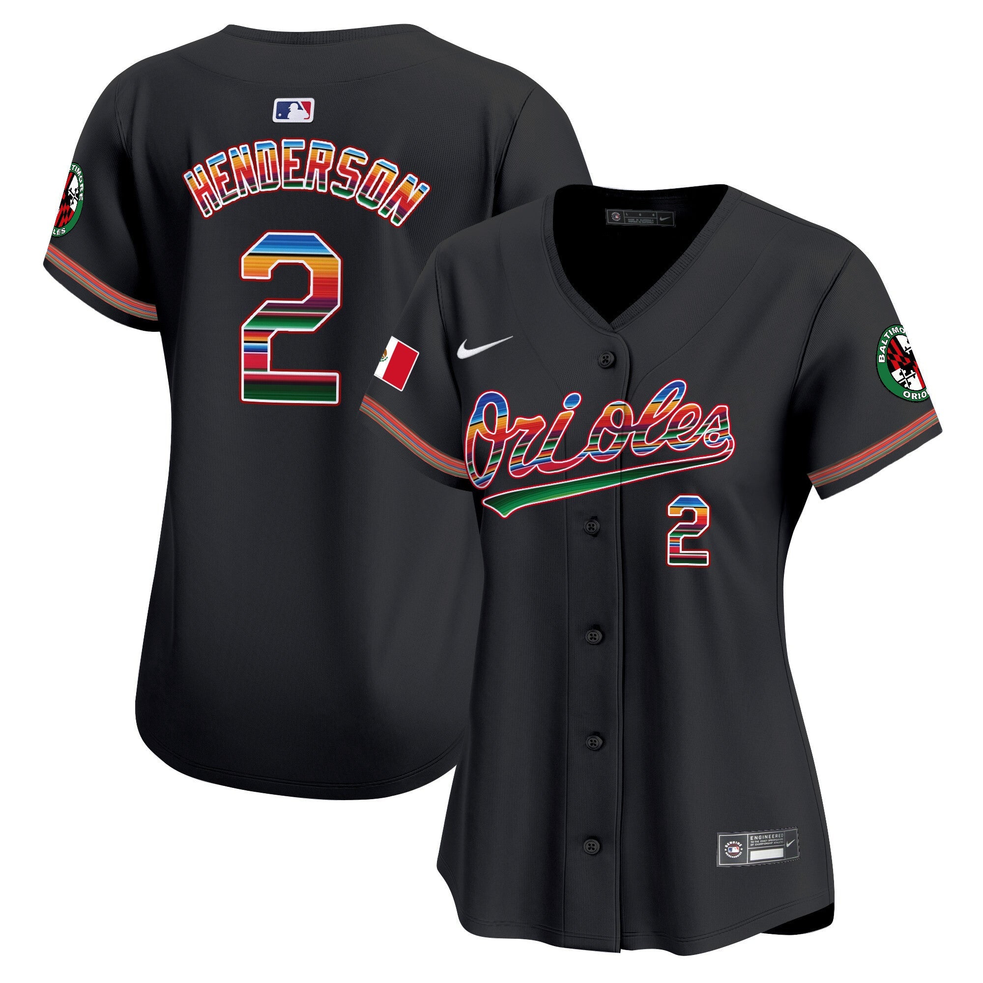 Women’s Baltimore Mexico Vapor Premier Limited Jersey