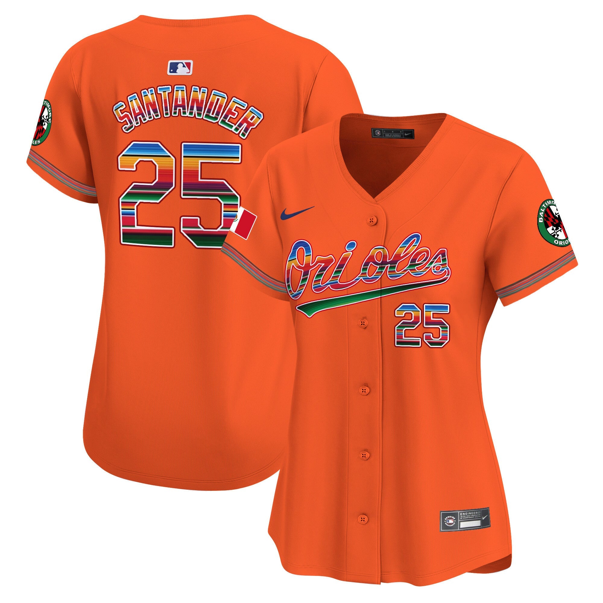 Women’s Baltimore Mexico Vapor Premier Limited Jersey