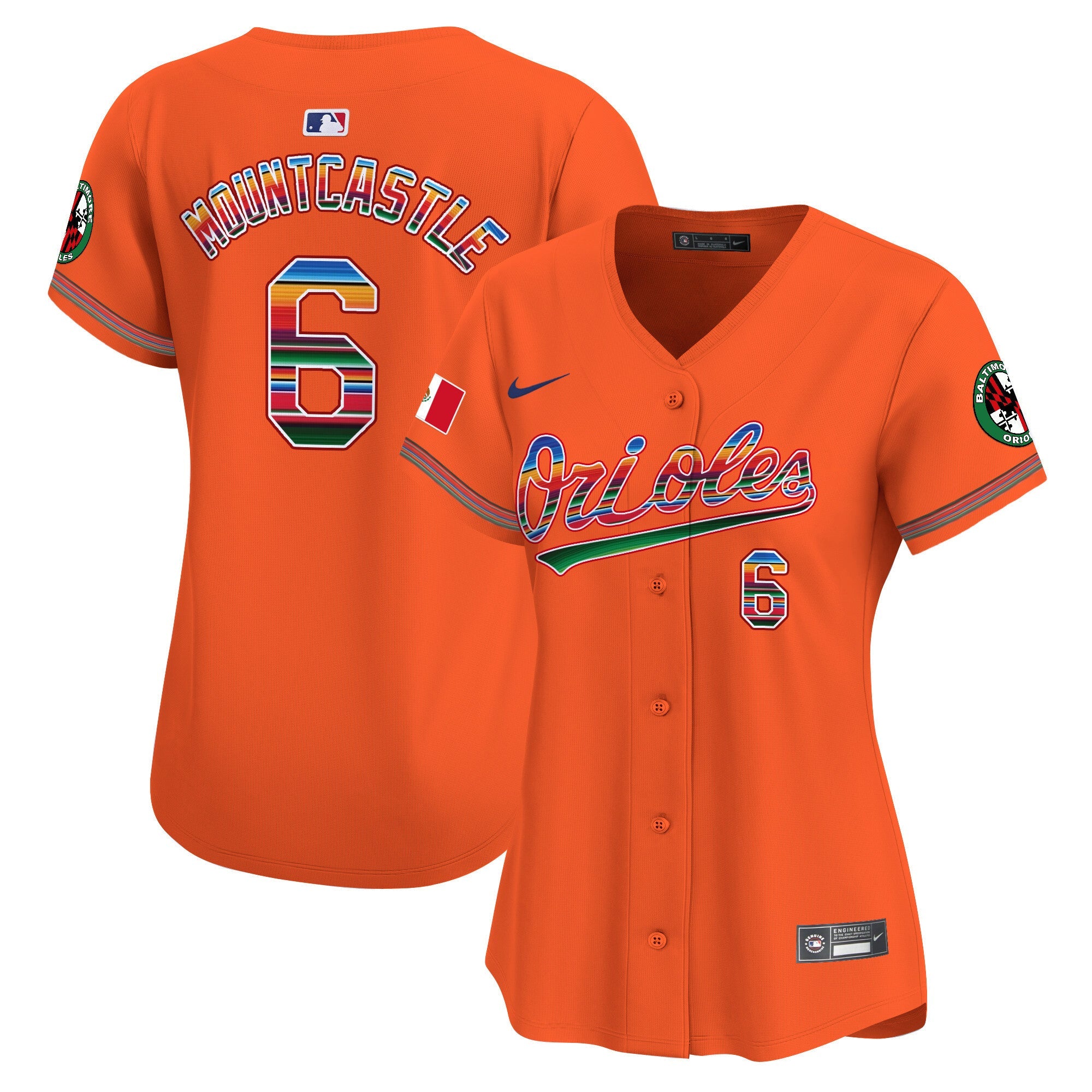 Women’s Baltimore Mexico Vapor Premier Limited Jersey
