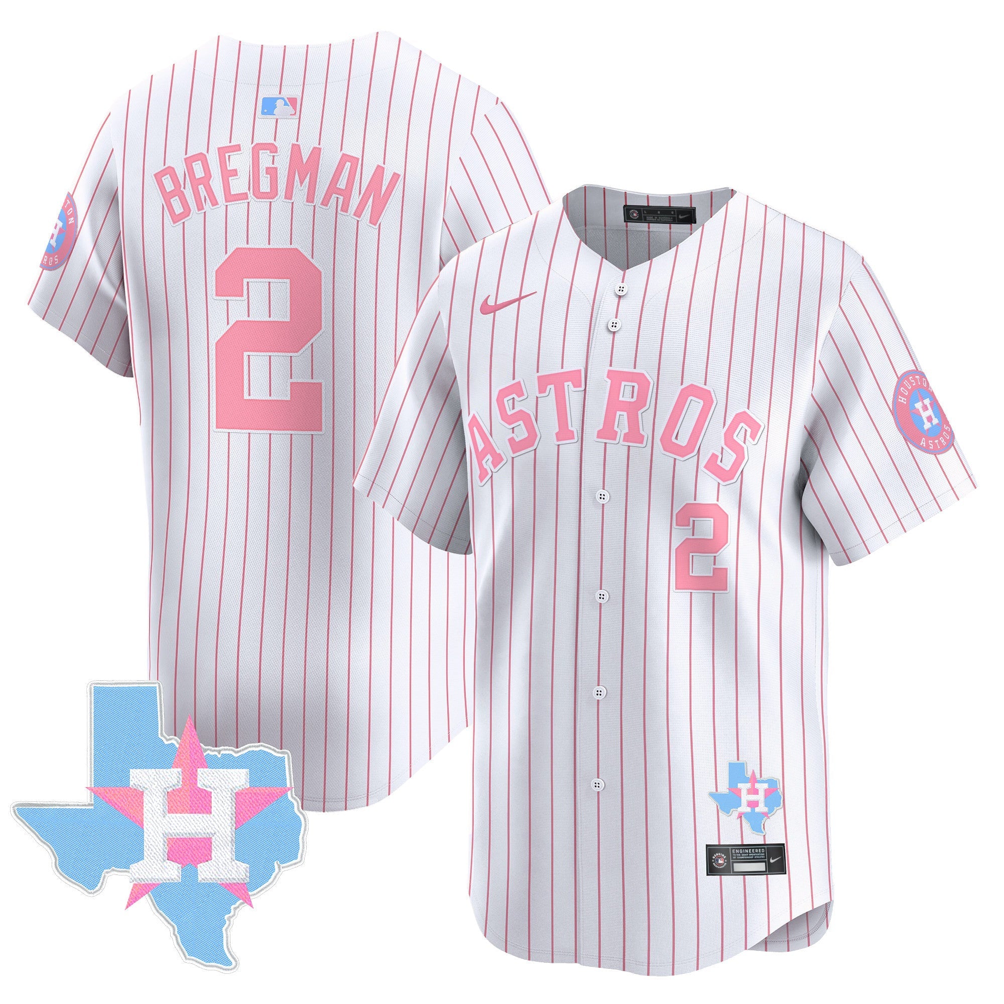 Unisex Bubblegum Pink Vapor Premier Limited Jersey
