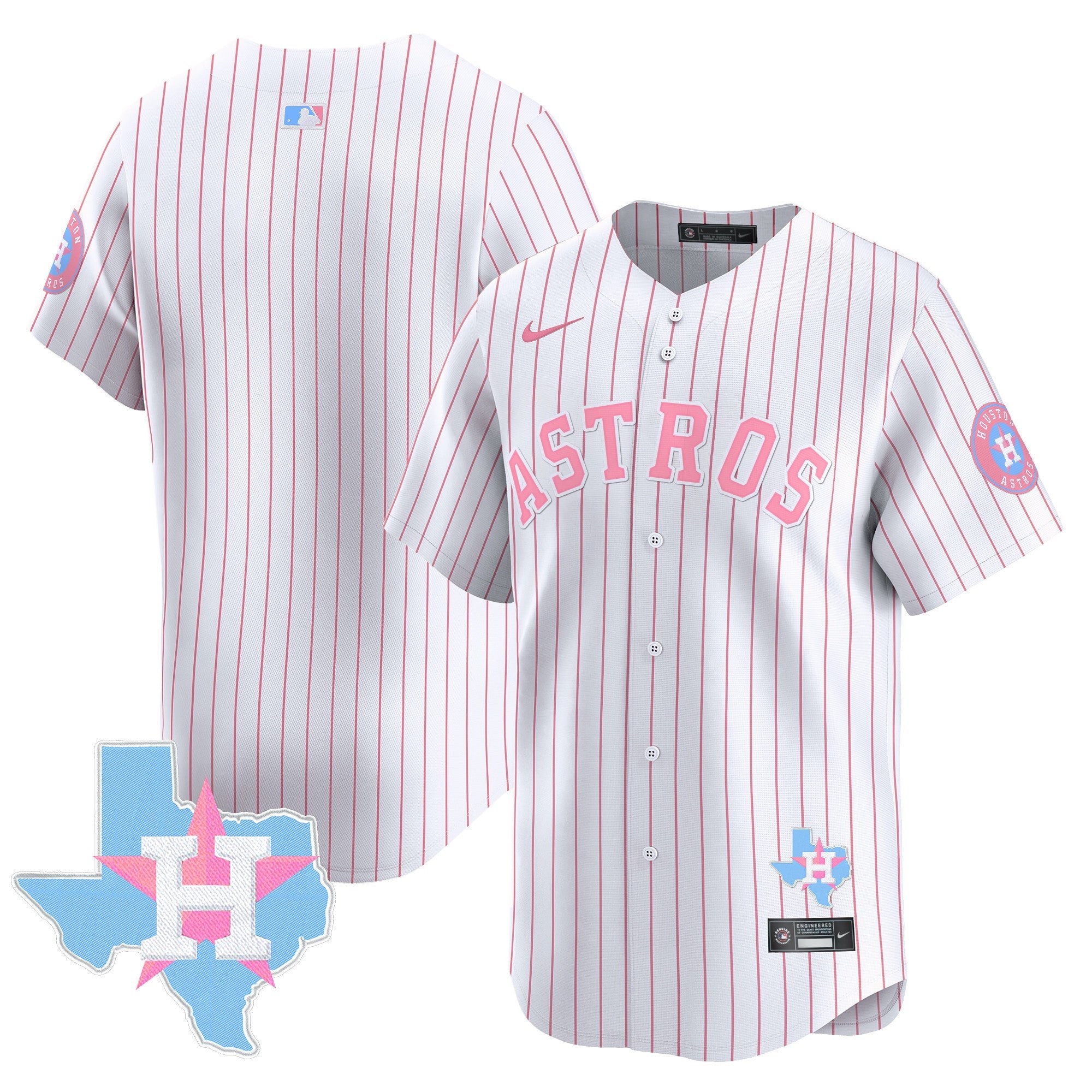 Unisex Bubblegum Pink Vapor Premier Limited Jersey