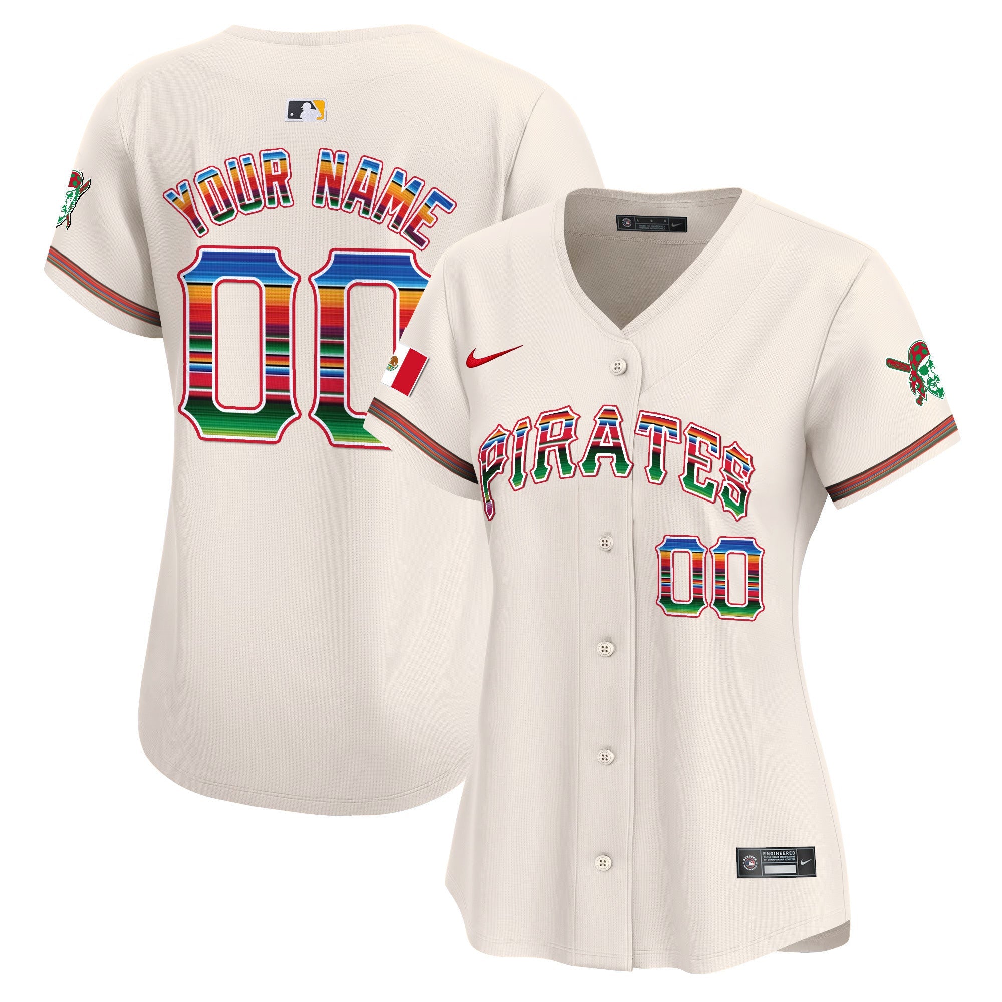 Pittsburgh Mexico Vapor Premier Limited Custom Jersey