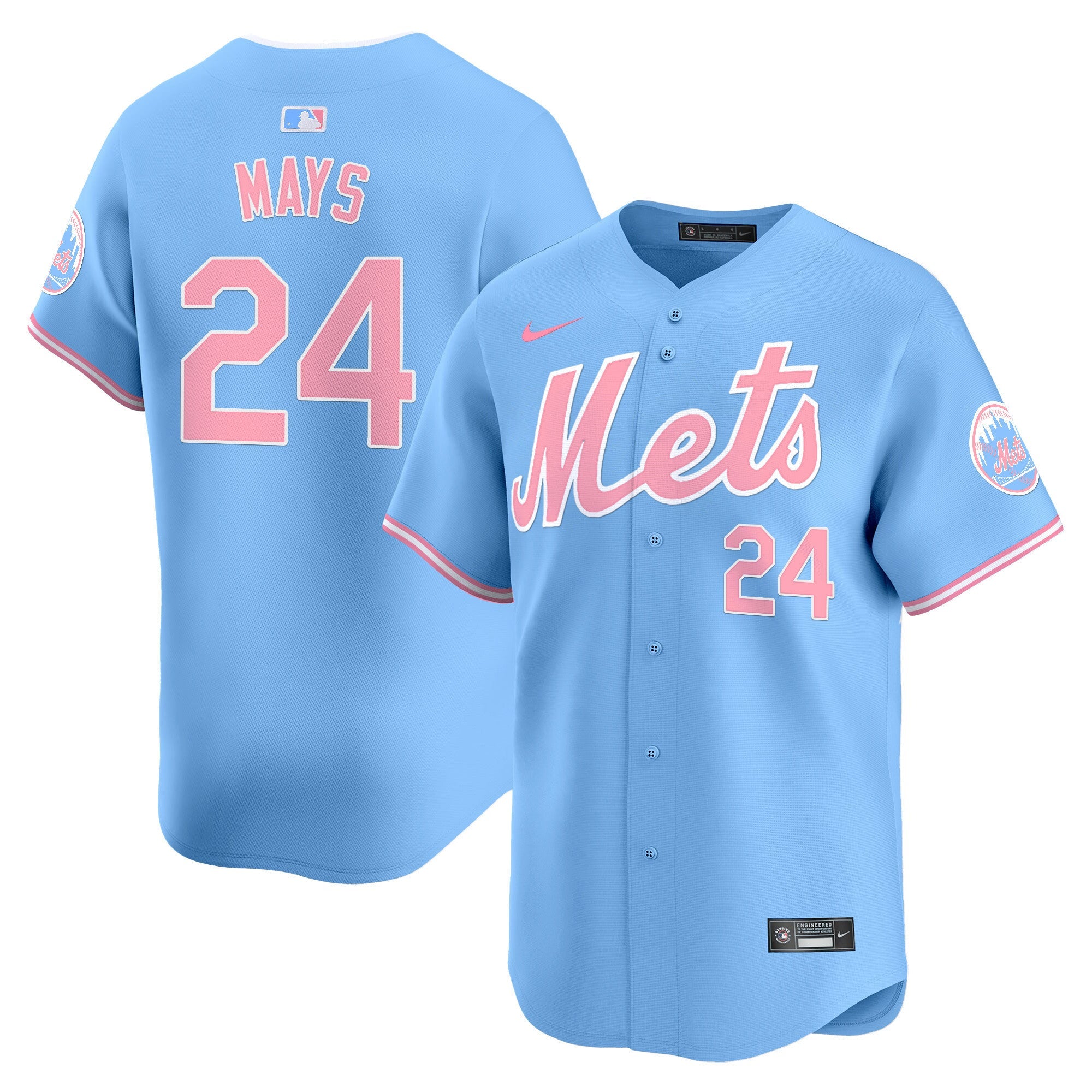 Unisex Bubblegum Pink Vapor Premier Limited Jersey