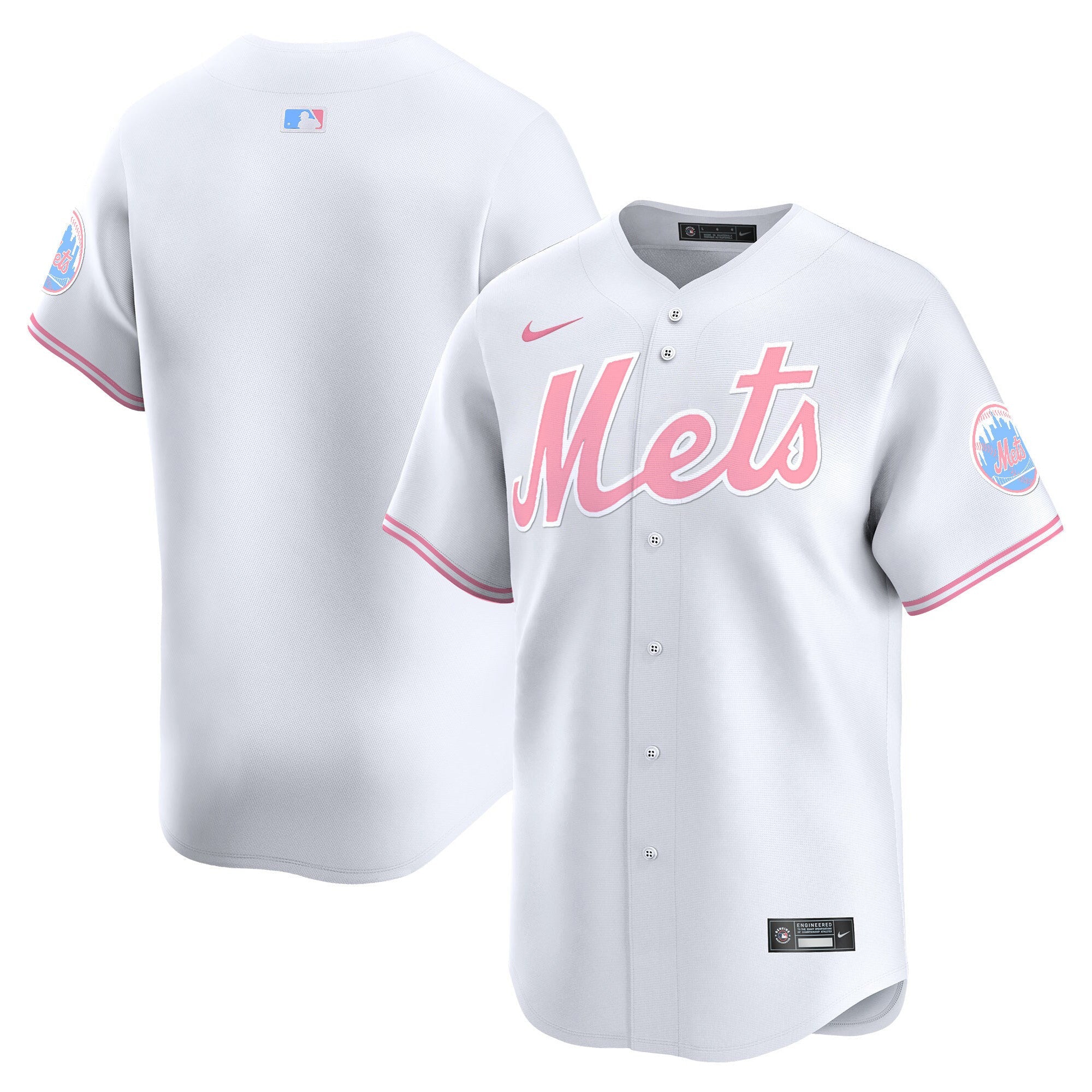 Unisex Bubblegum Pink Vapor Premier Limited Jersey