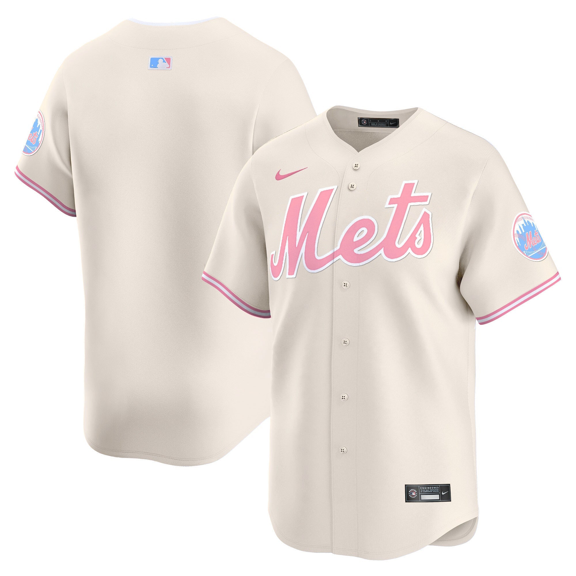 Unisex Bubblegum Pink Vapor Premier Limited Jersey