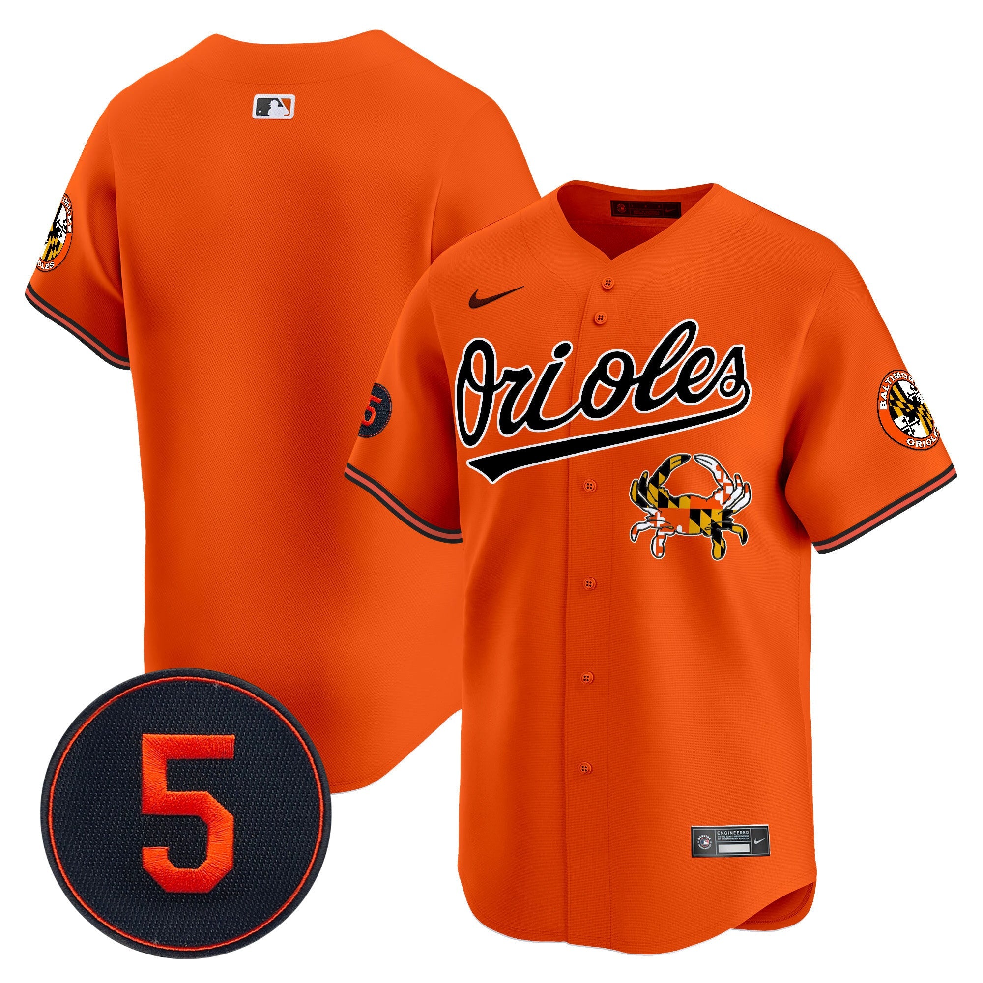 Men’s Baltimore Robinson Patch Vapor Premier Limited Jersey V9