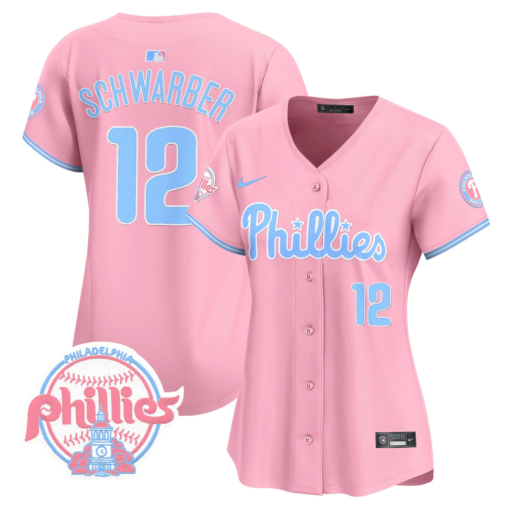 Women’s Bubblegum Pink Vapor Premier Limited Jersey V2