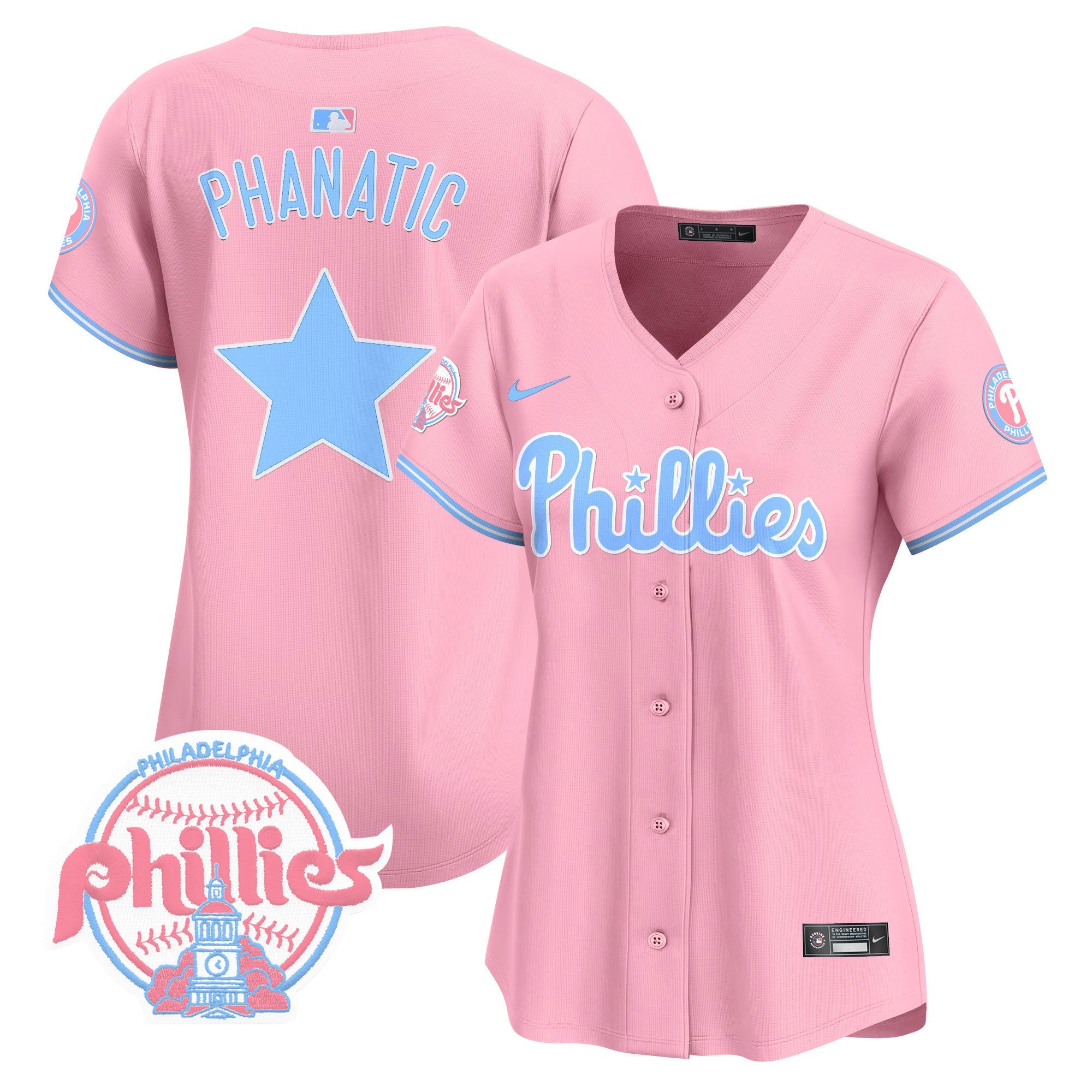 Women’s Bubblegum Pink Vapor Premier Limited Jersey V2