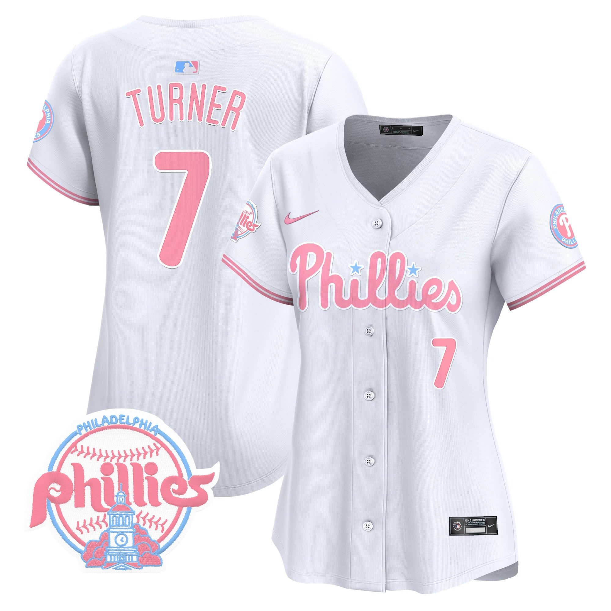 Women’s Bubblegum Pink Vapor Premier Limited Jersey V2