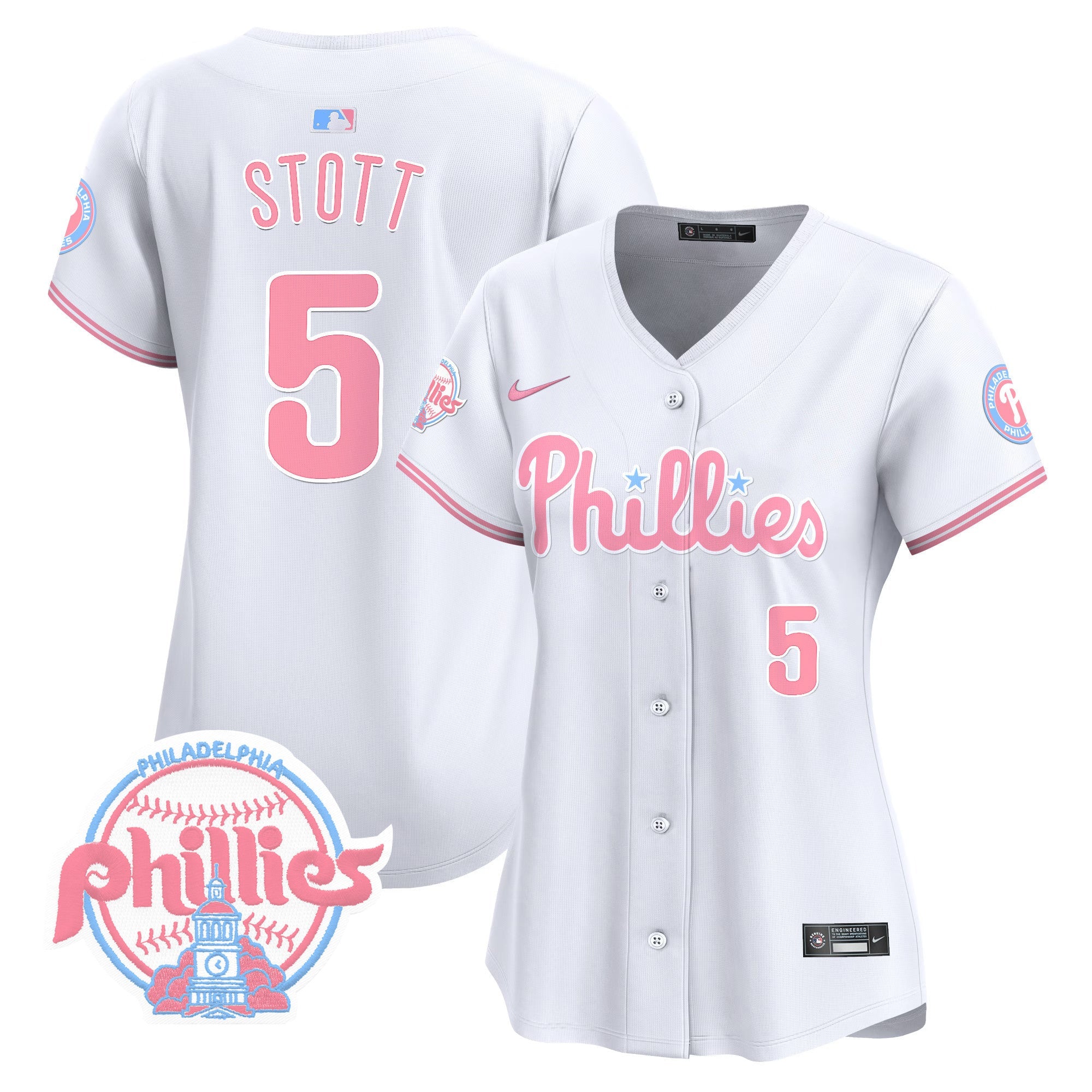 Women’s Bubblegum Pink Vapor Premier Limited Jersey V2
