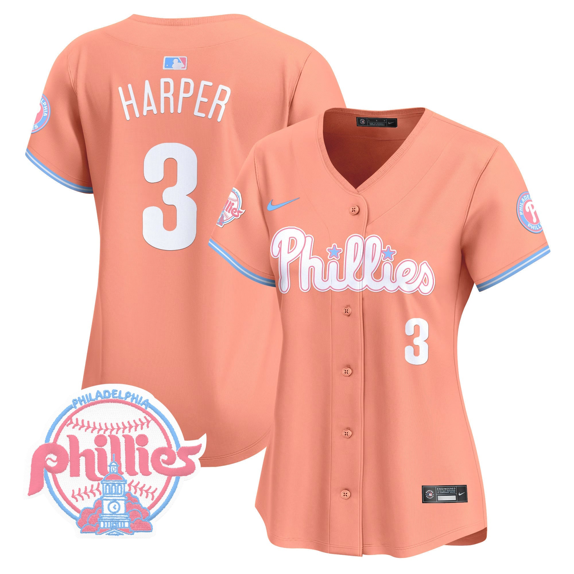 Women’s Bubblegum Pink Vapor Premier Limited Jersey V2