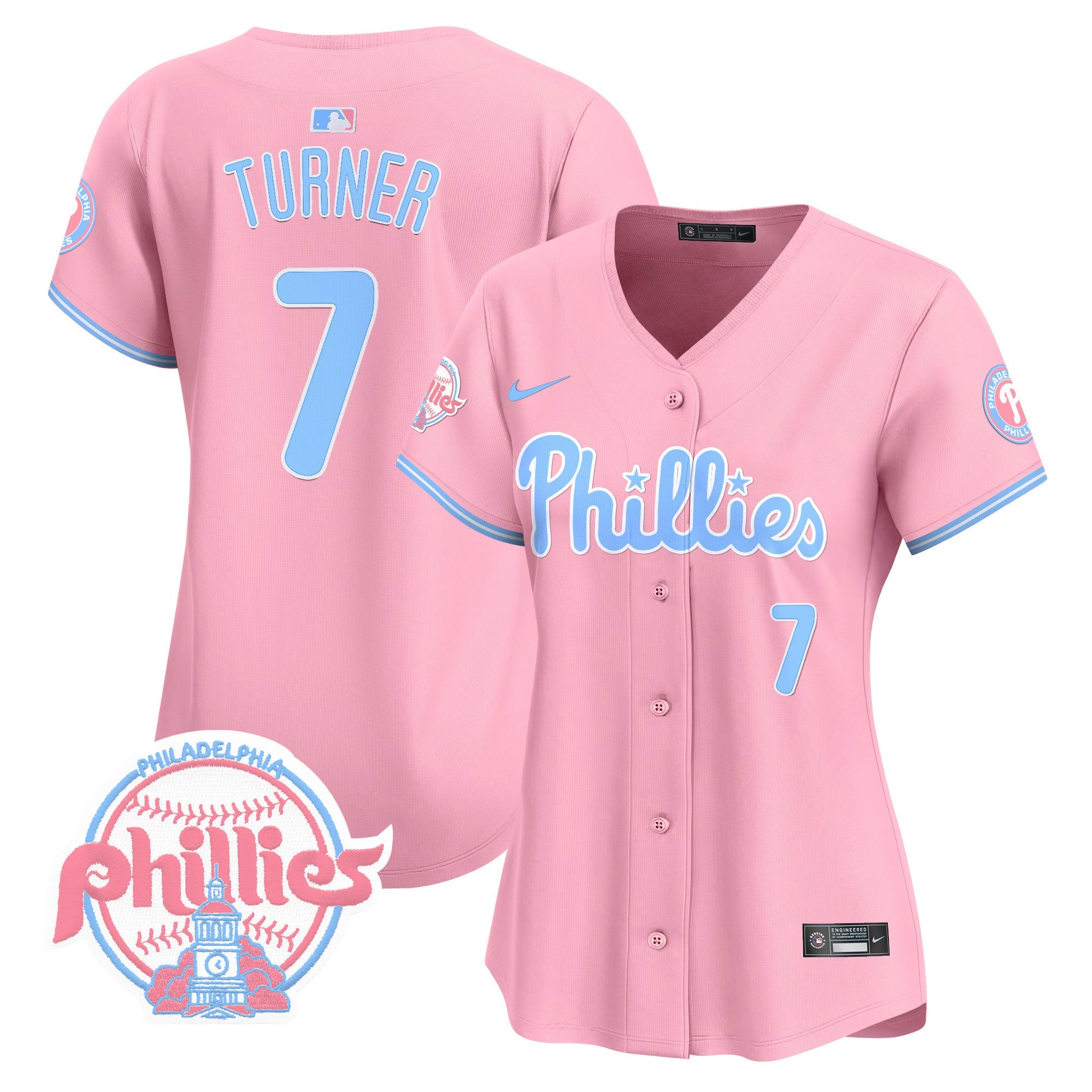 Women’s Bubblegum Pink Vapor Premier Limited Jersey V2