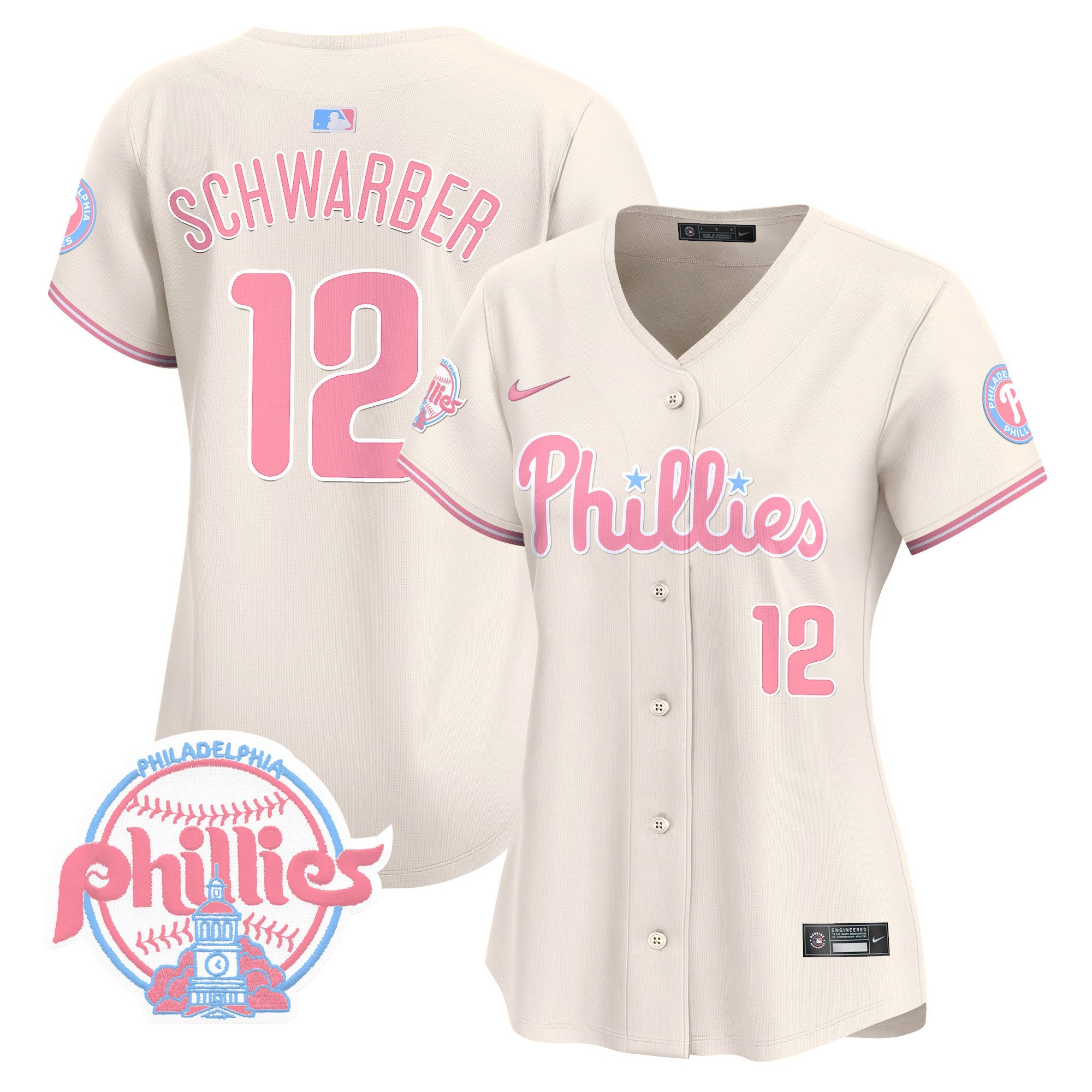 Women’s Bubblegum Pink Vapor Premier Limited Jersey V2