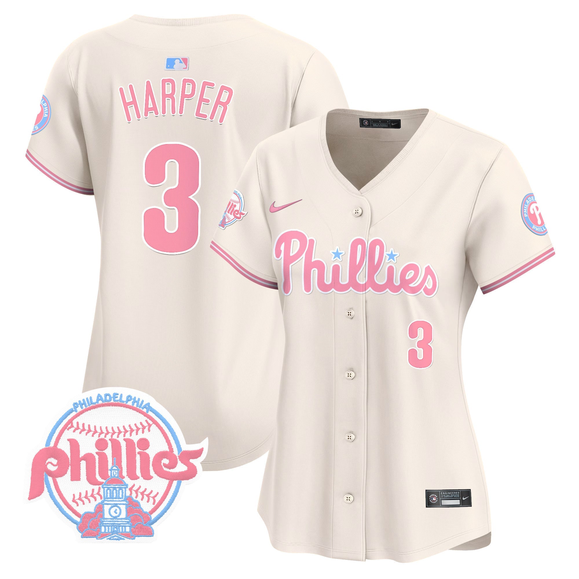 Women’s Bubblegum Pink Vapor Premier Limited Jersey V2