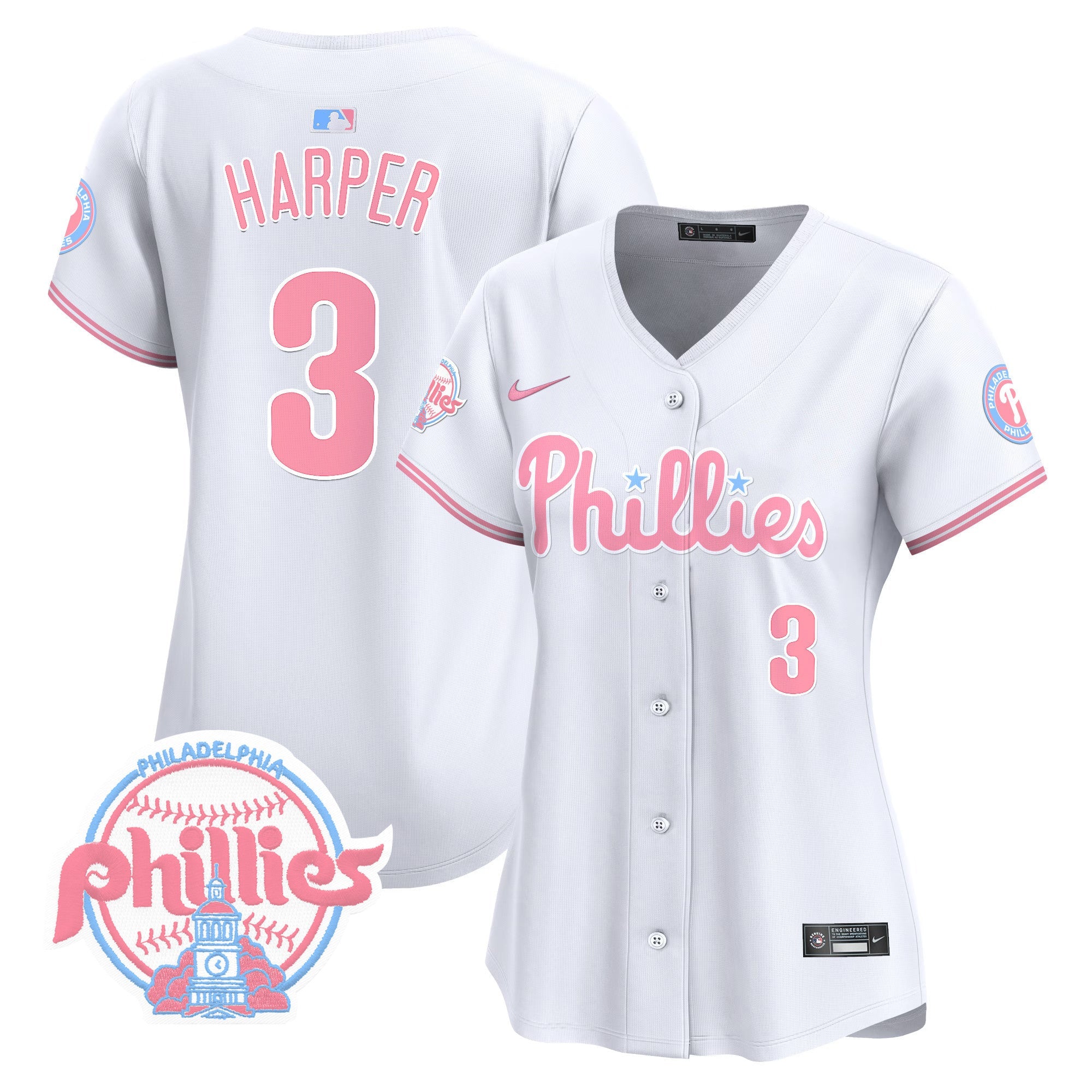 Women’s Bubblegum Pink Vapor Premier Limited Jersey V2