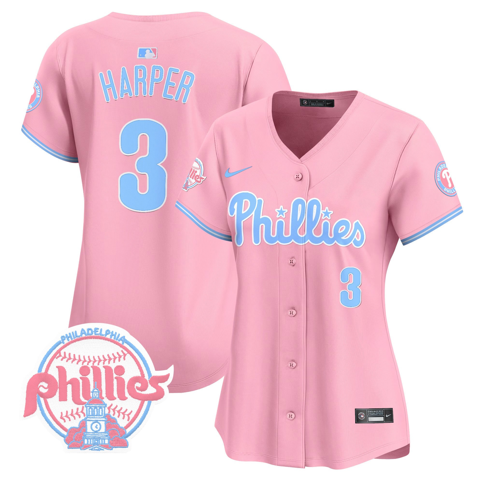 Women’s Bubblegum Pink Vapor Premier Limited Jersey V2