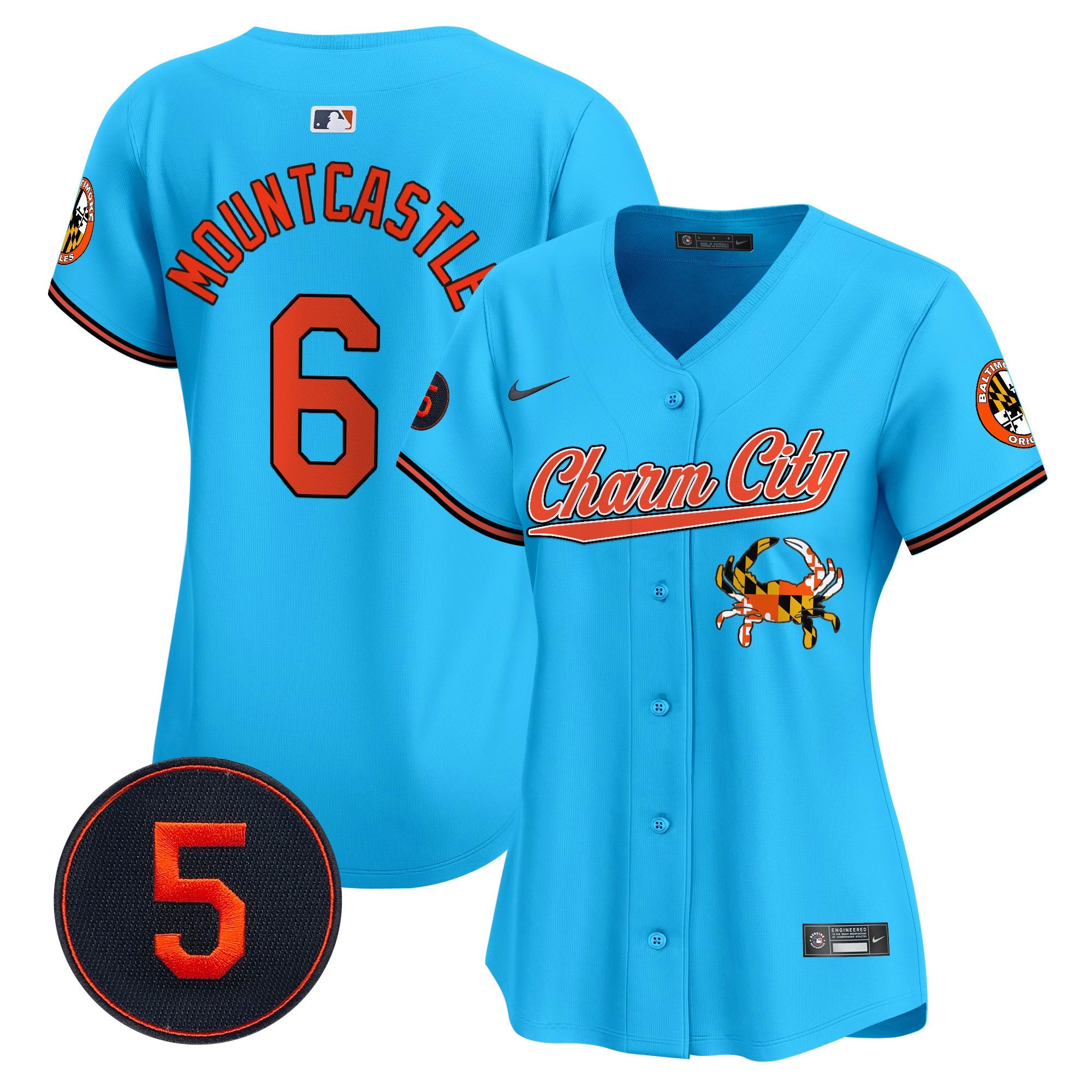 Women’s Baltimore Robinson Patch Vapor Premier Limited Jersey V8
