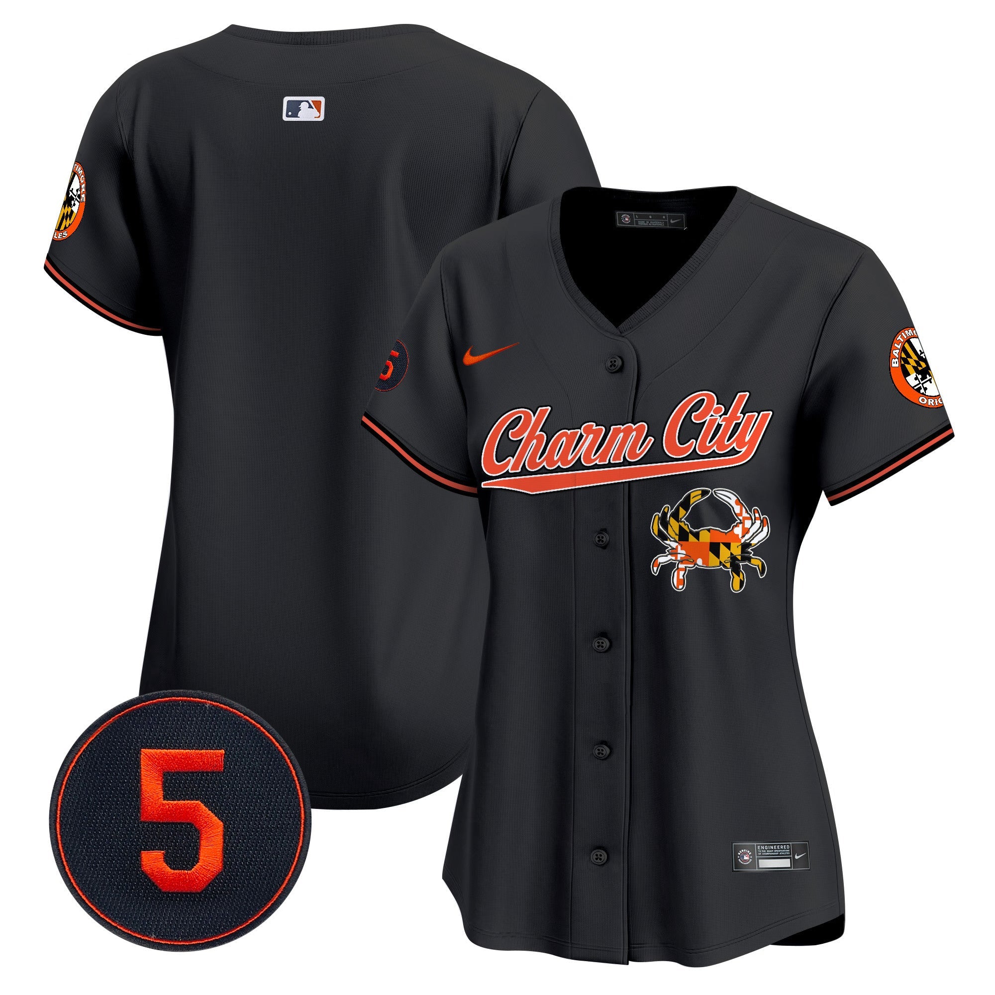 Women’s Baltimore Robinson Patch Vapor Premier Limited Jersey V8