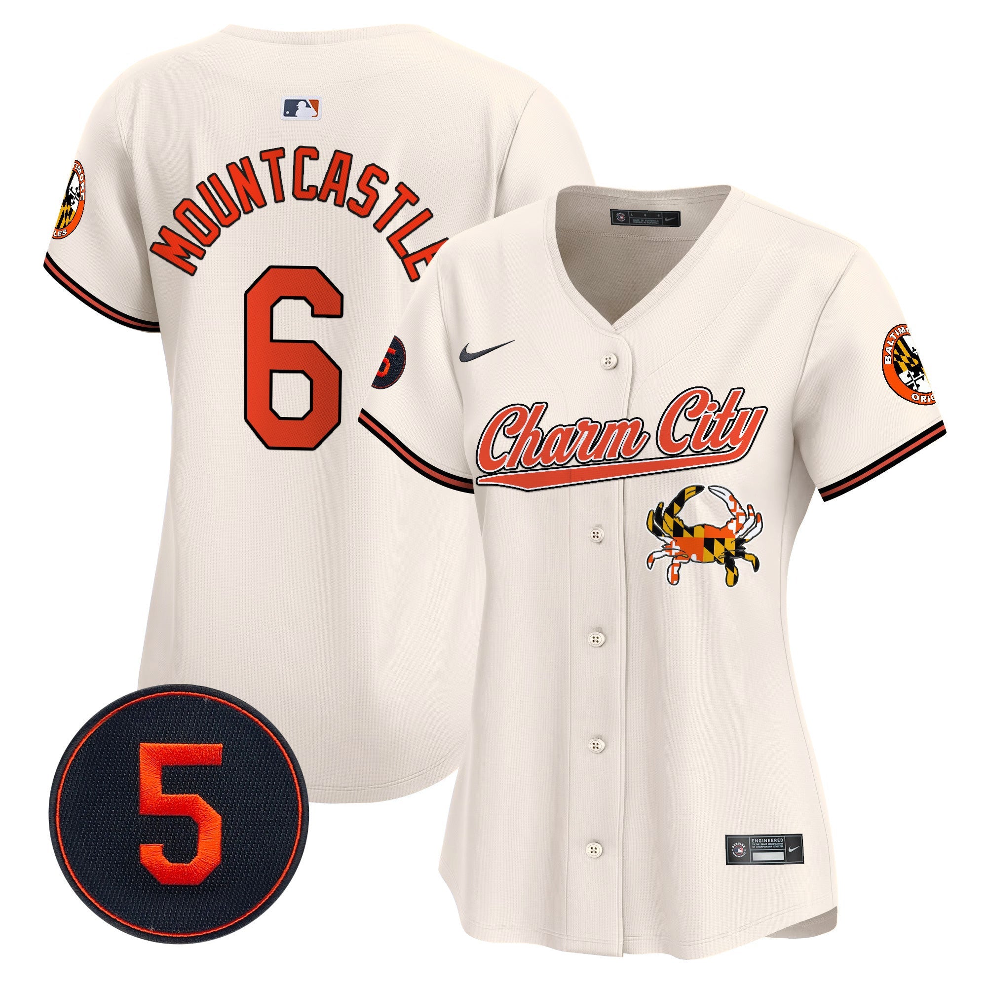 Women’s Baltimore Robinson Patch Vapor Premier Limited Jersey V8