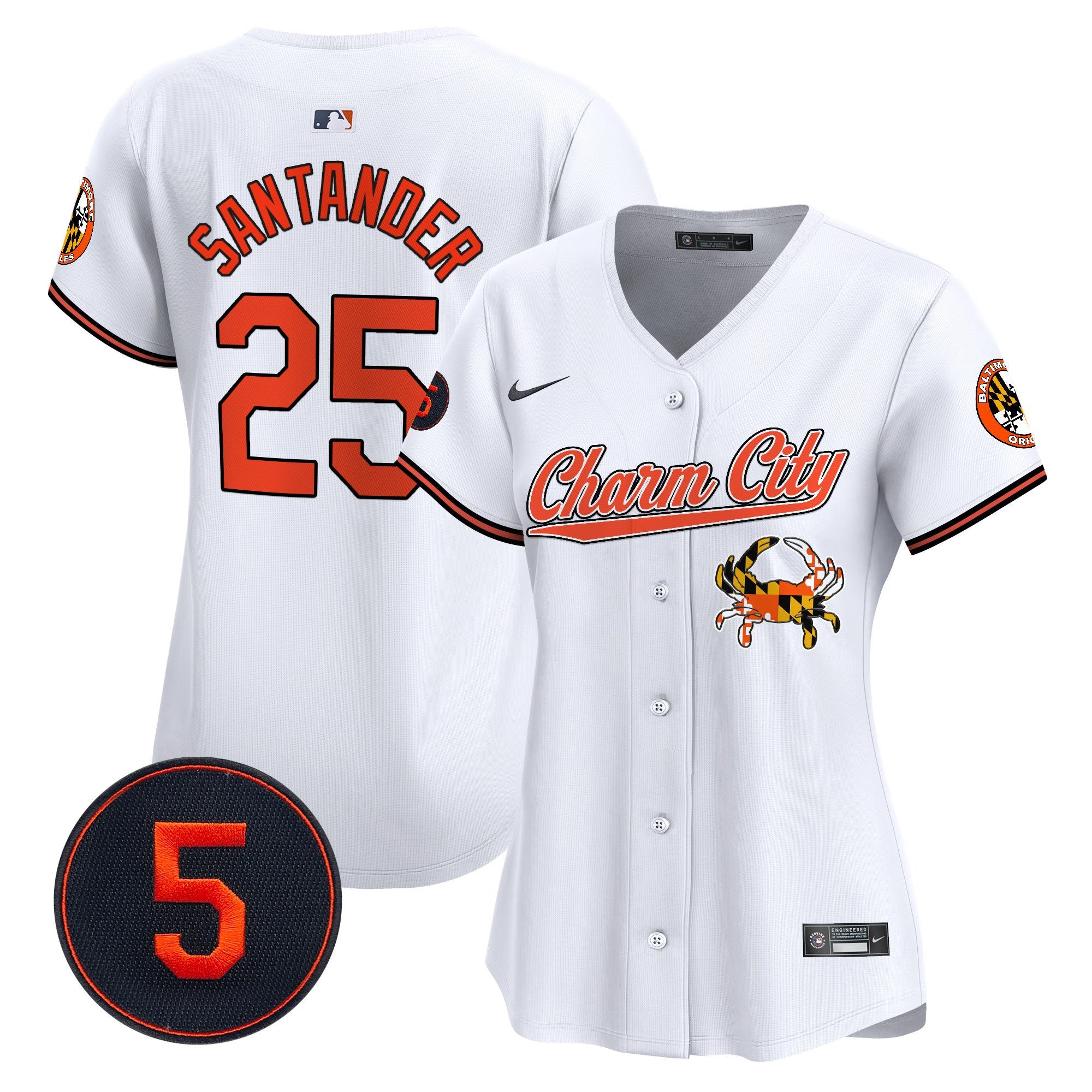 Women’s Baltimore Robinson Patch Vapor Premier Limited Jersey V8