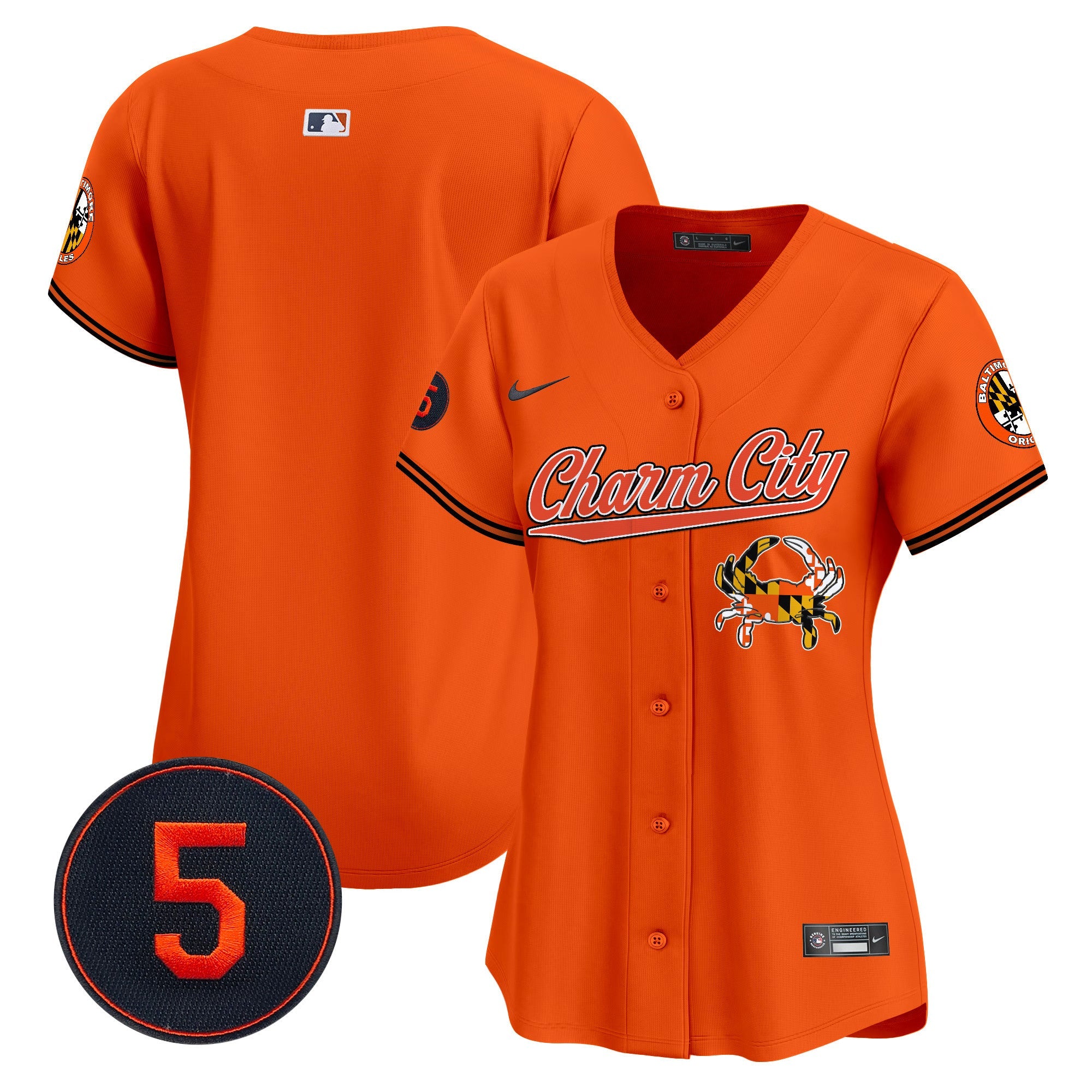 Women’s Baltimore Robinson Patch Vapor Premier Limited Jersey V8