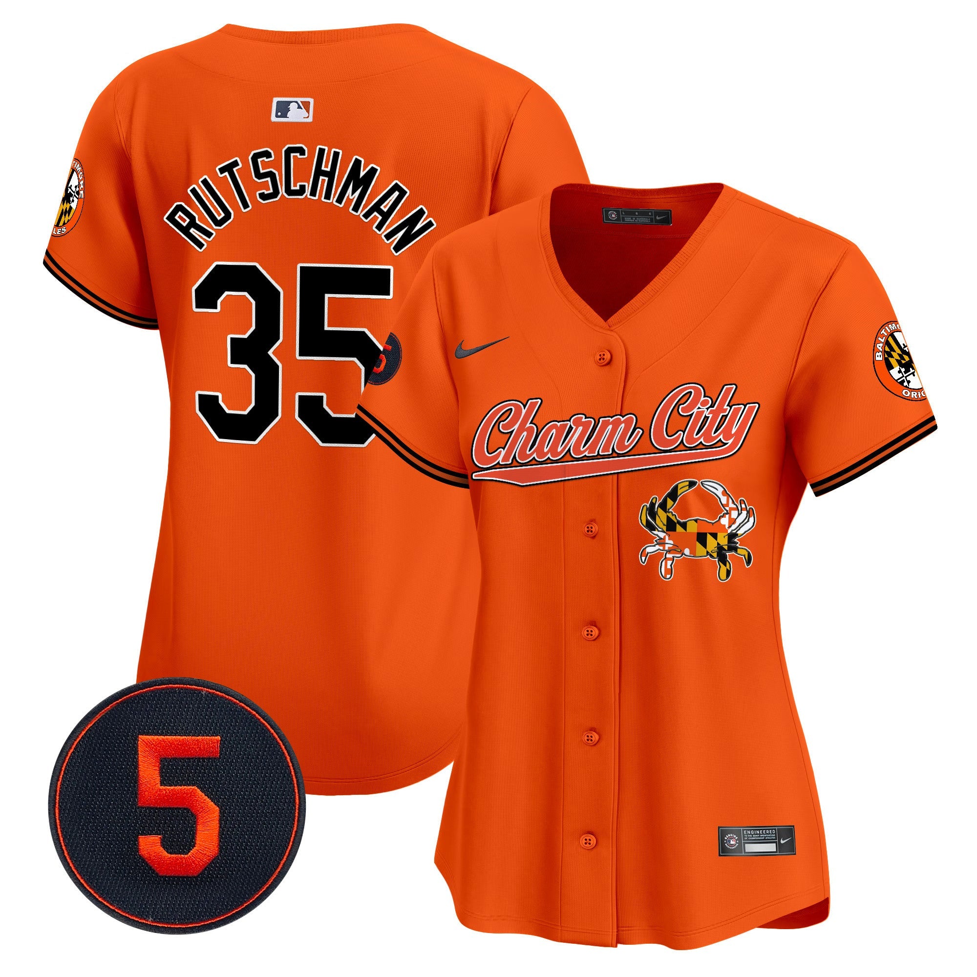 Women’s Baltimore Robinson Patch Vapor Premier Limited Jersey V8