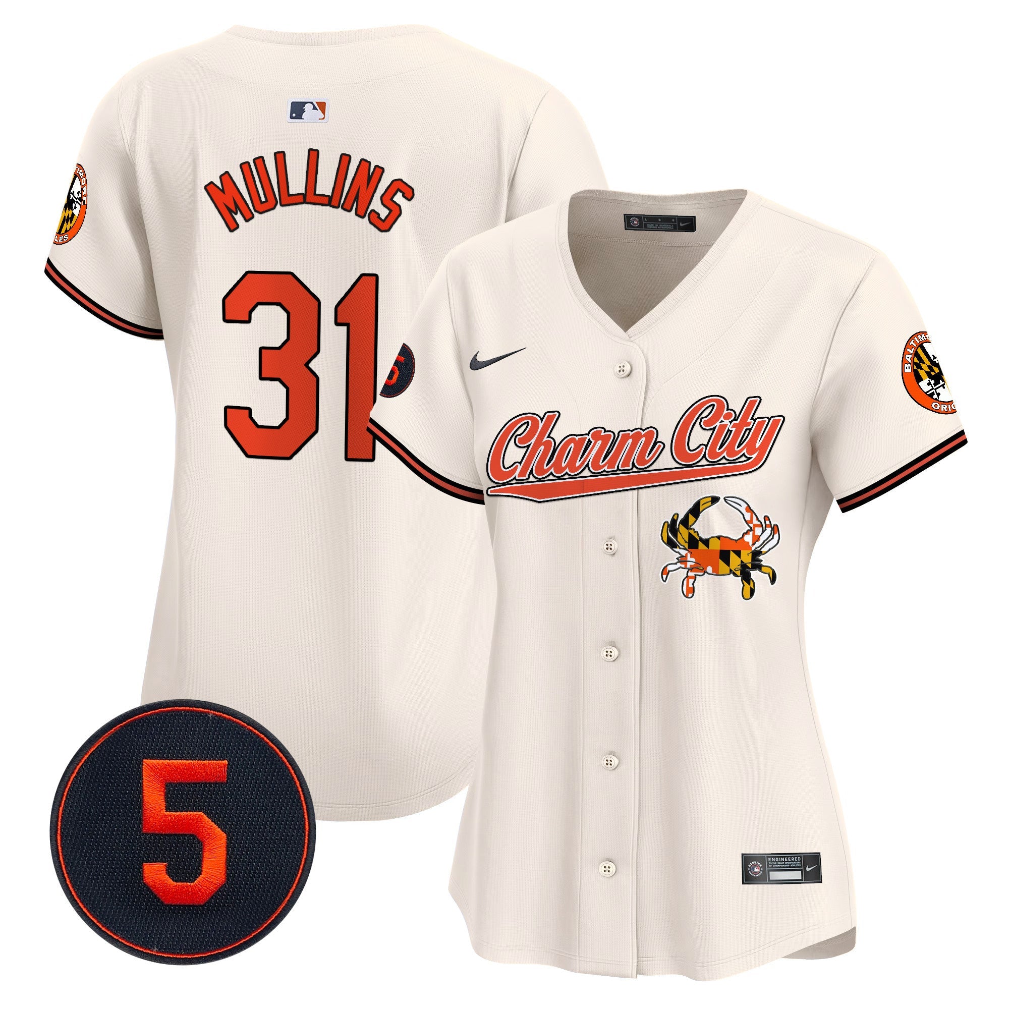 Women’s Baltimore Robinson Patch Vapor Premier Limited Jersey V8