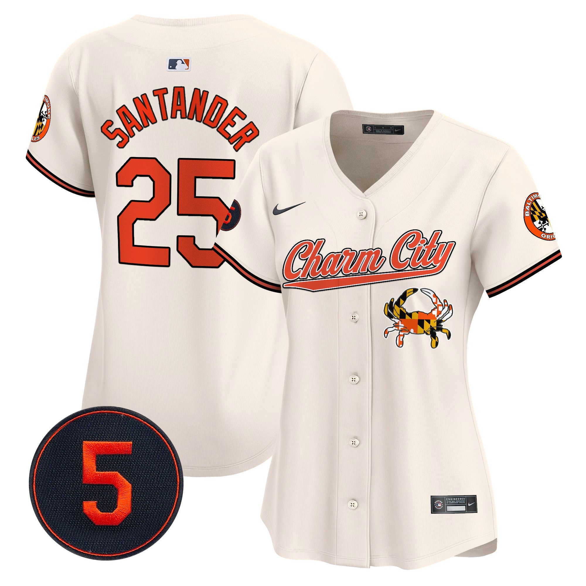 Women’s Baltimore Robinson Patch Vapor Premier Limited Jersey V8