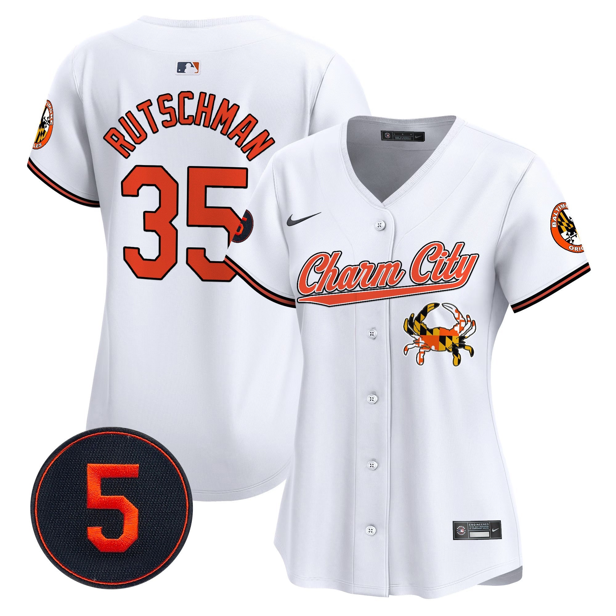 Women’s Baltimore Robinson Patch Vapor Premier Limited Jersey V8