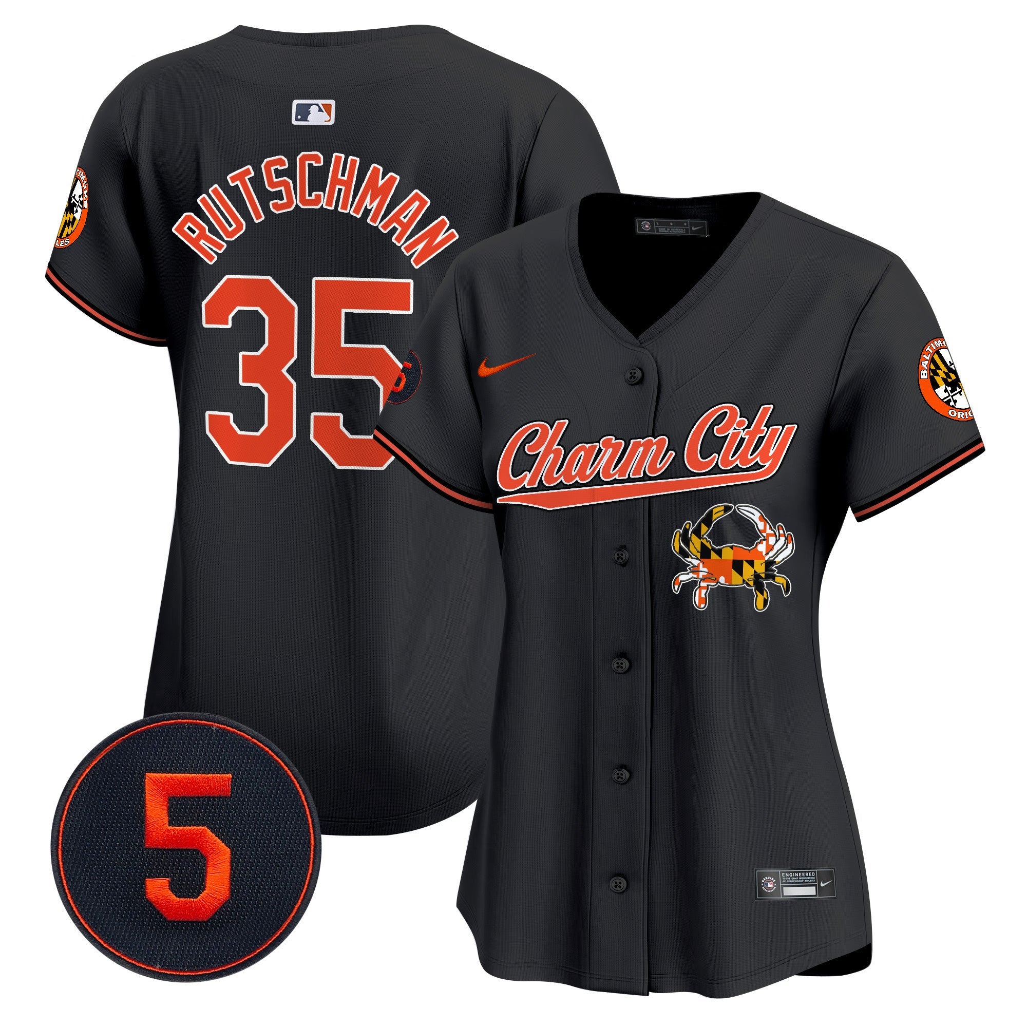 Women’s Baltimore Robinson Patch Vapor Premier Limited Jersey V8